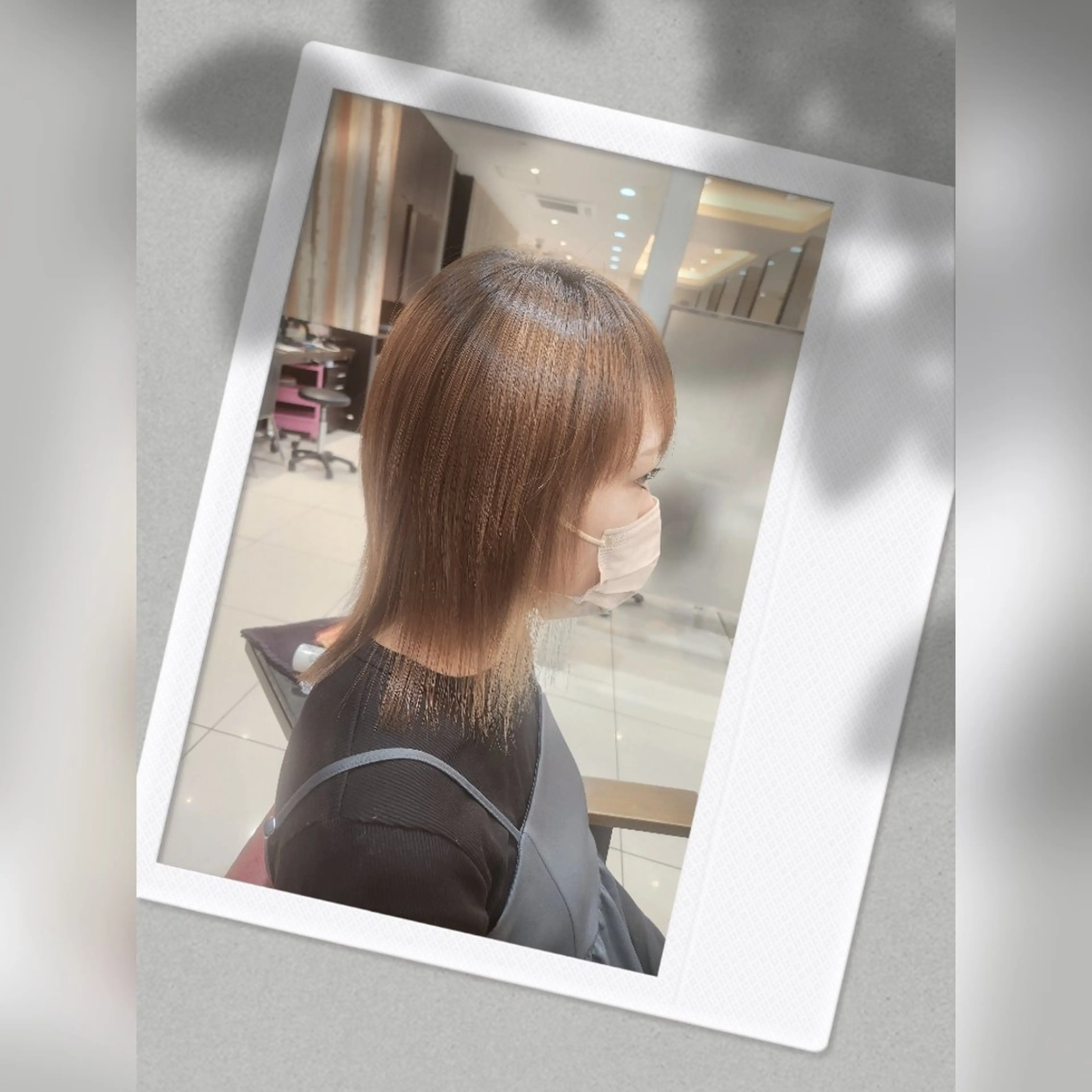 レディースカット(カットモデル)の写真