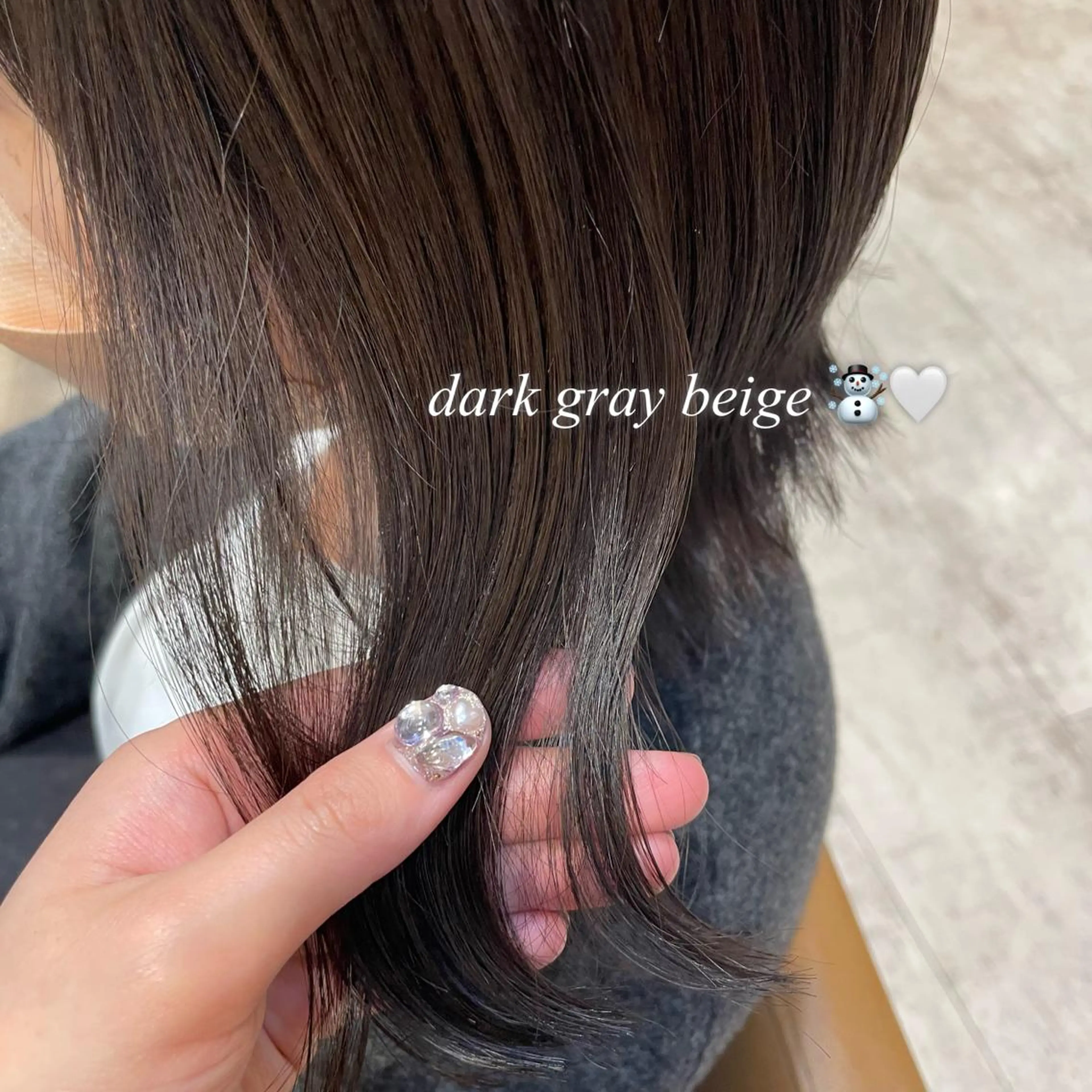 カラー 𝙢𝙞𝙮𝙪🎀 girly hairのヘアスタイル