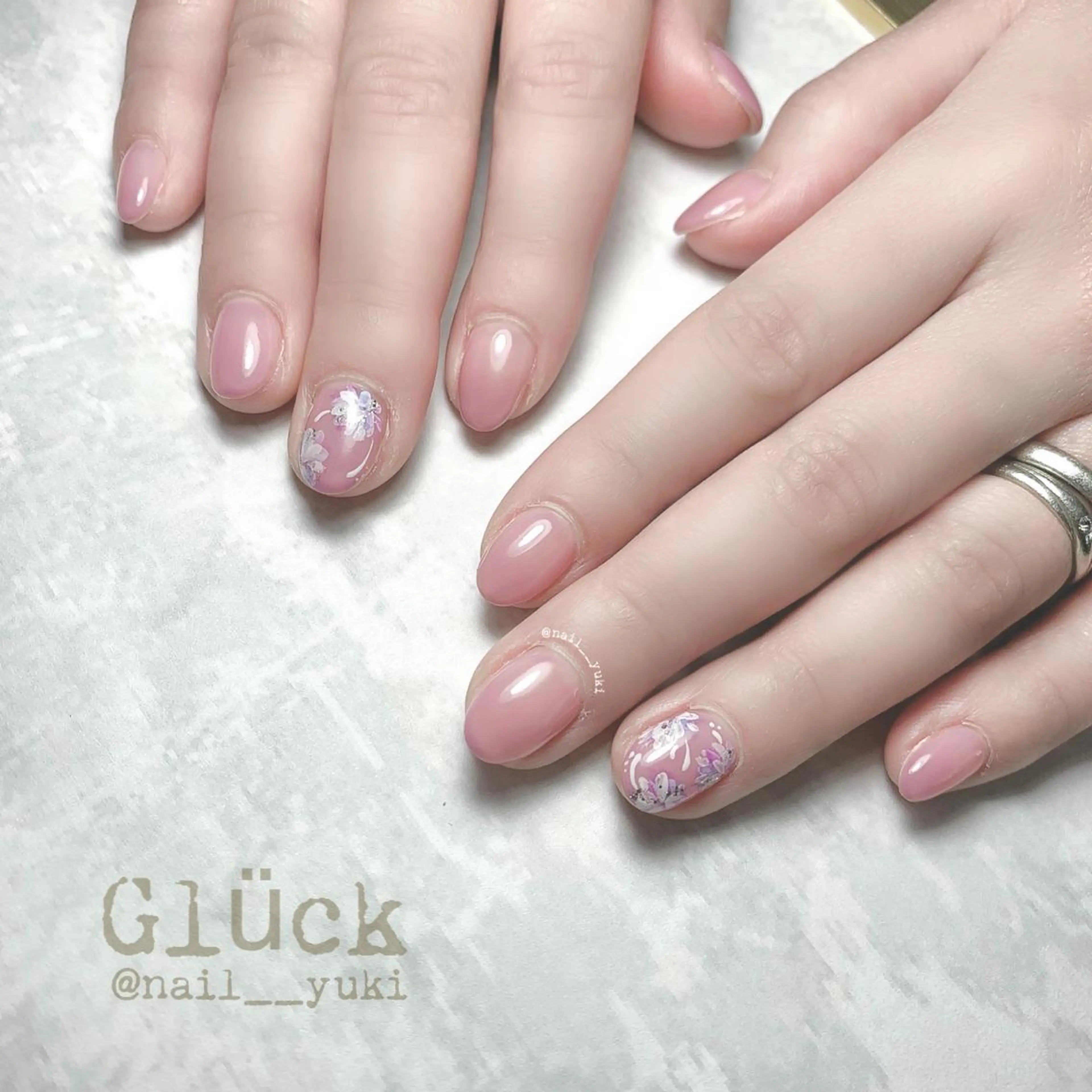 ネイル ハンドネイル Glück private salon所属・Glück yukiのマツエク・マツパデザイン