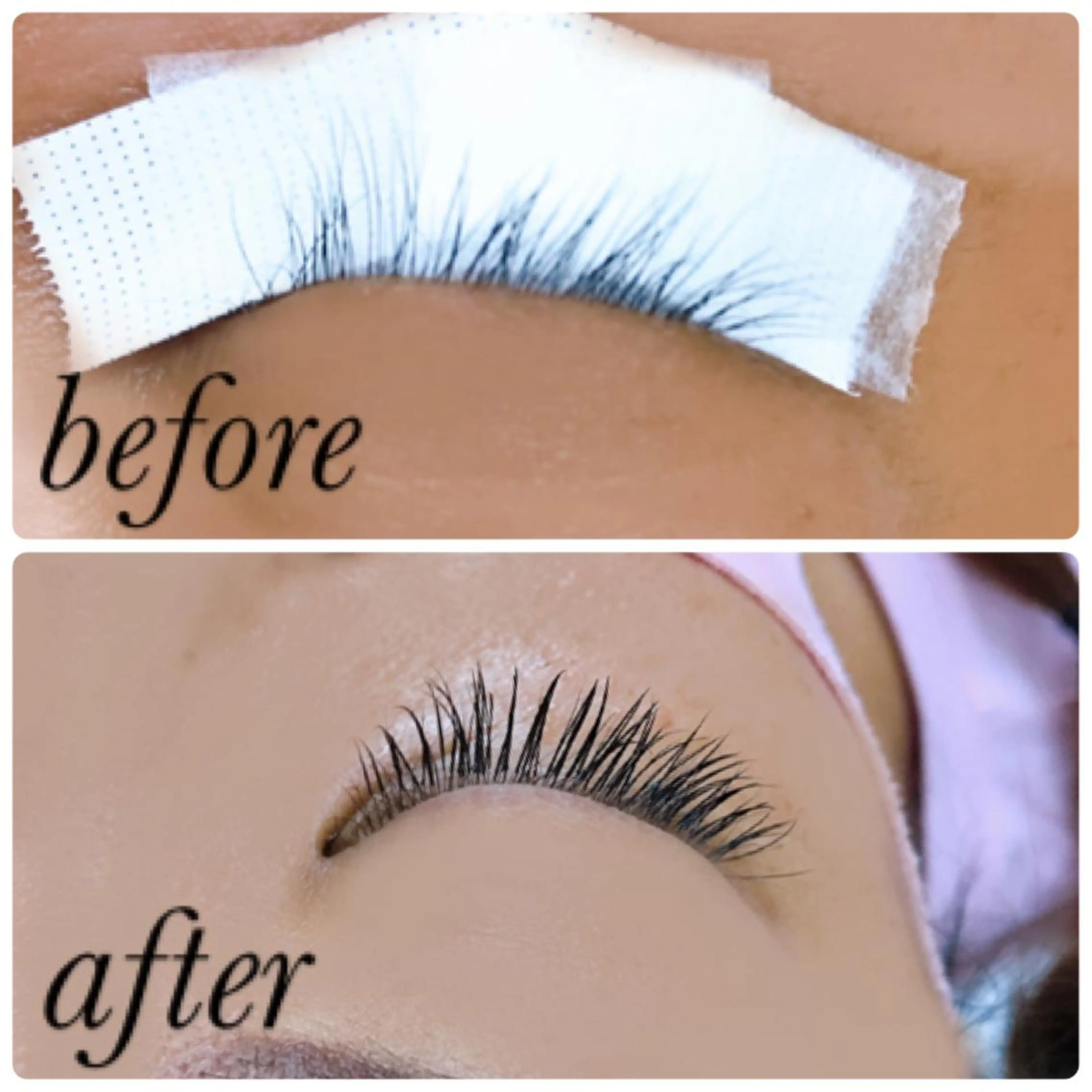 マツエク・マツパ 付け放題 フラットラッシュ Hirayama Hitomiのマツエク・マツパデザイン