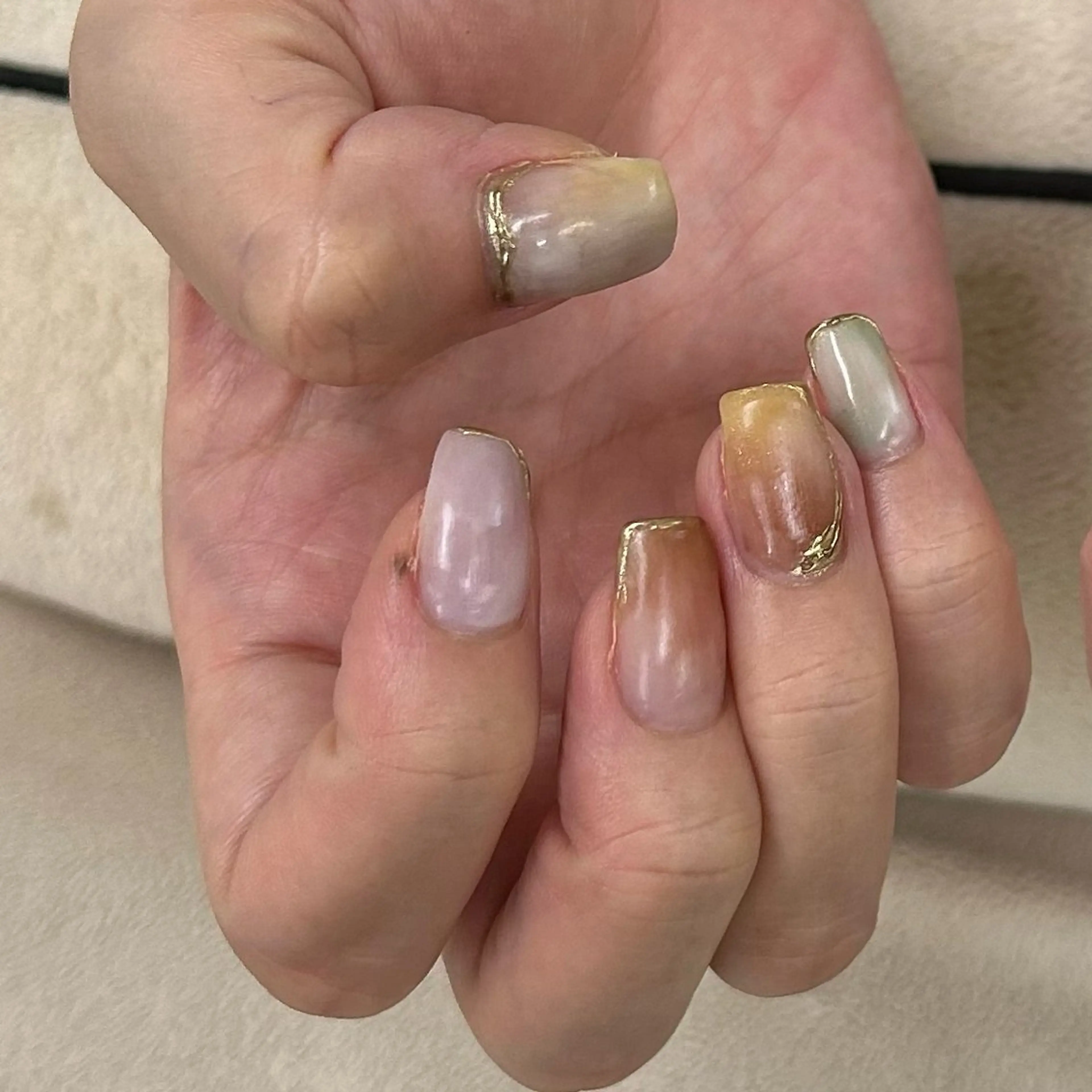 ネイル ハンドネイル アトリエ　ミモザ所属・いまむら あかりのネイルデザイン