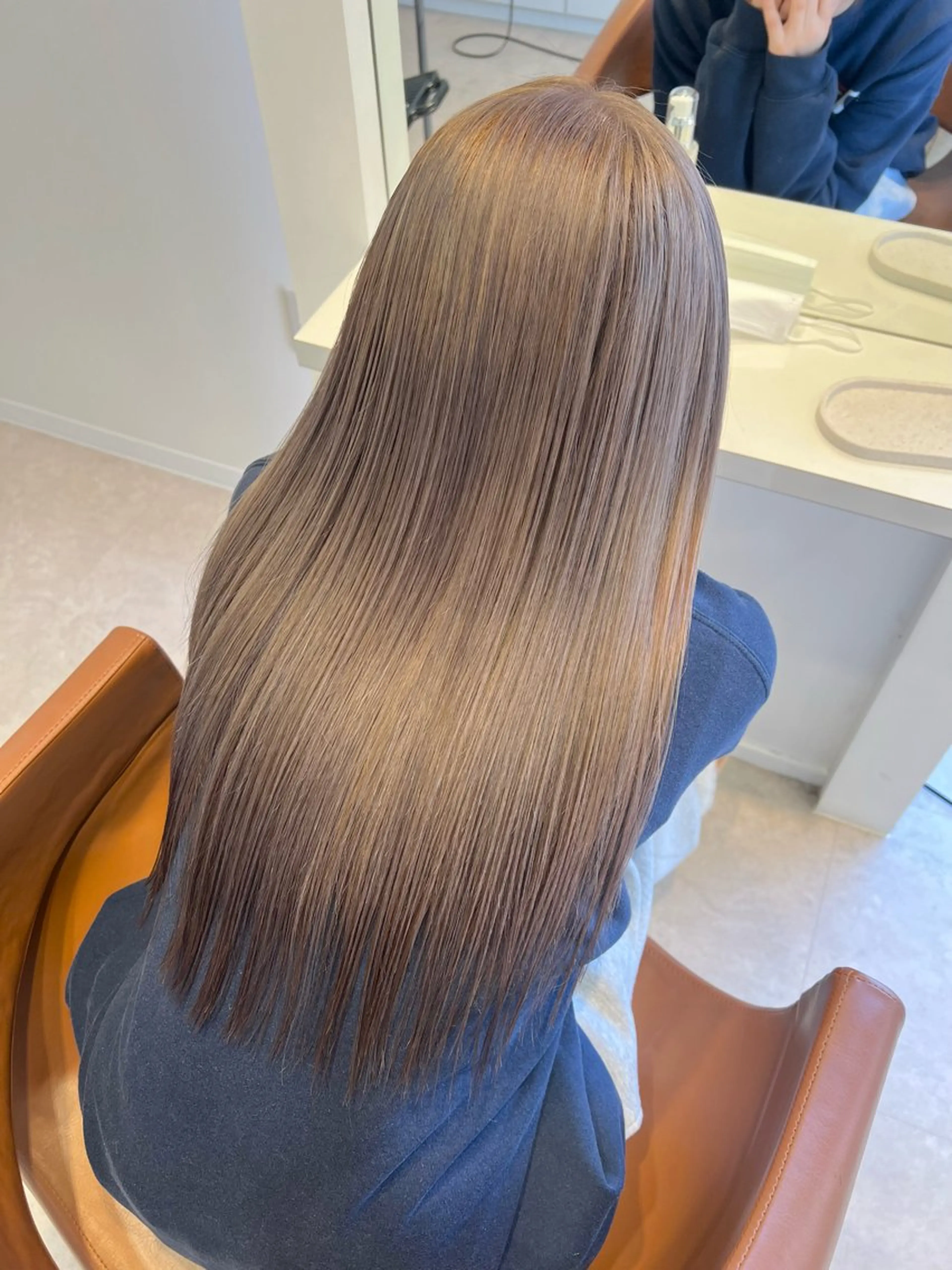 ロング カラー ブリーチ ケアブリーチ ハイトーンカラー ボブ 名古屋美容院 / keinaのヘアスタイル