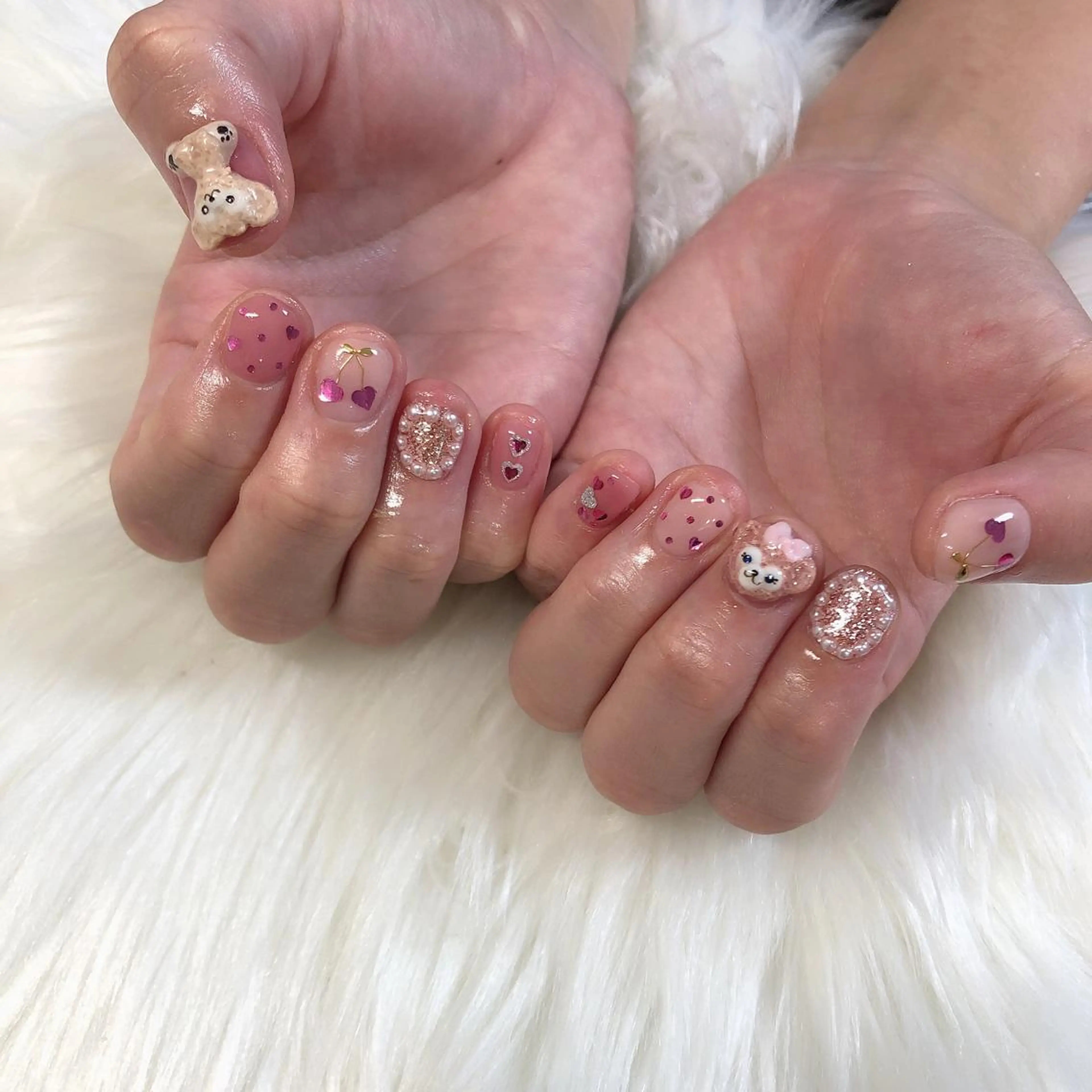 ネイル 西岡 杏のネイルデザイン