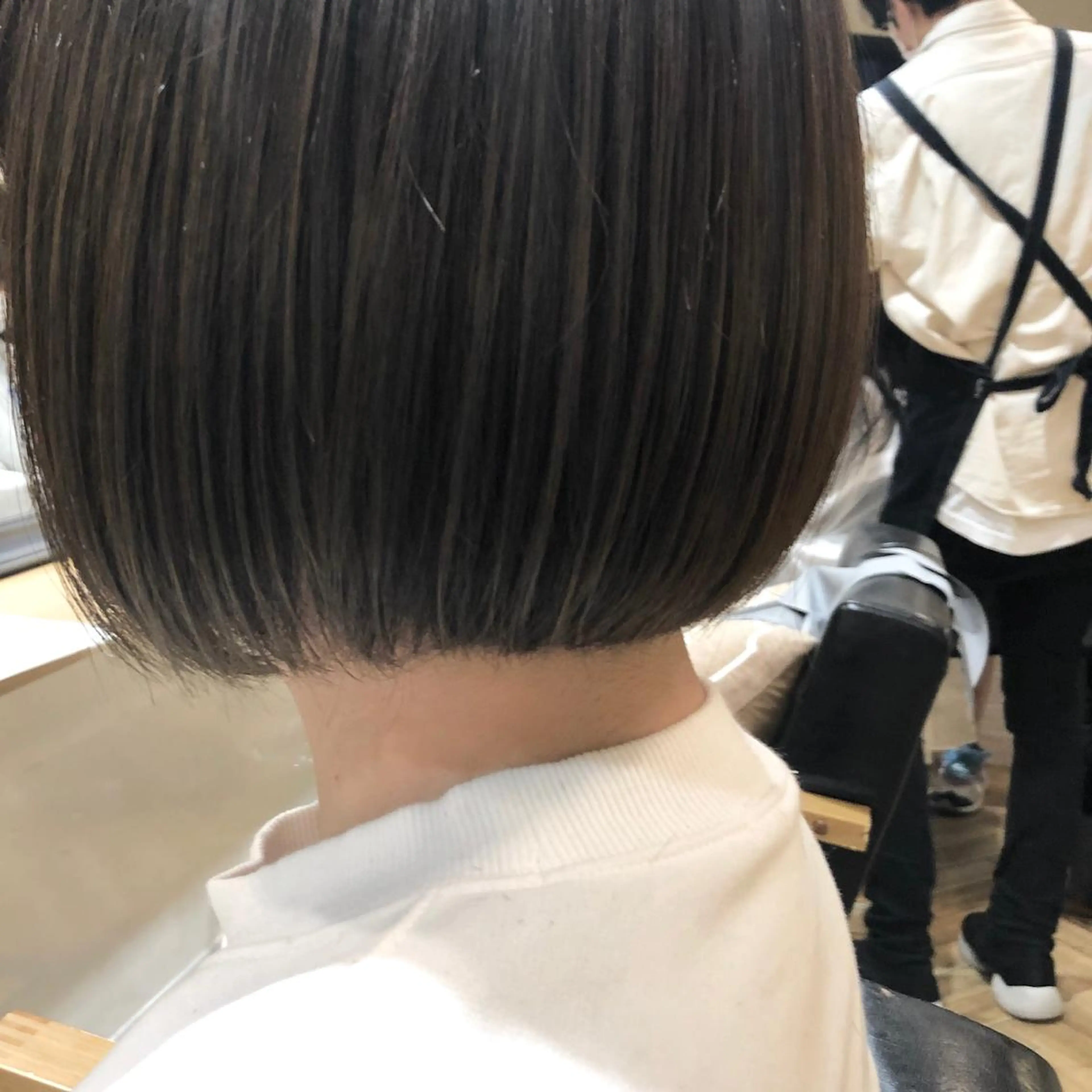 ショート 艶カラー/韓国顔周り 🎀mamiのヘアスタイル