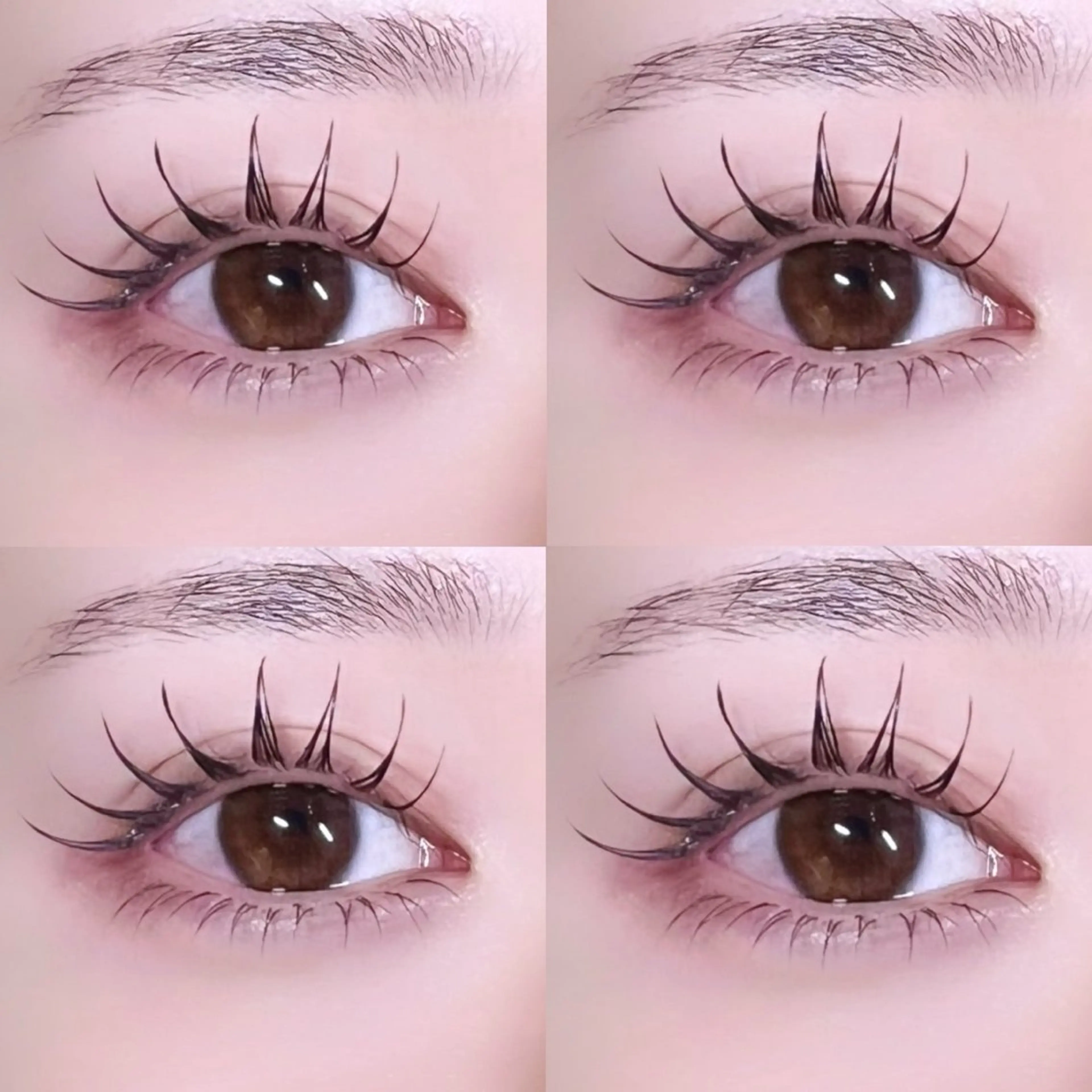 フラットラッシュマツエク無料モデルの写真