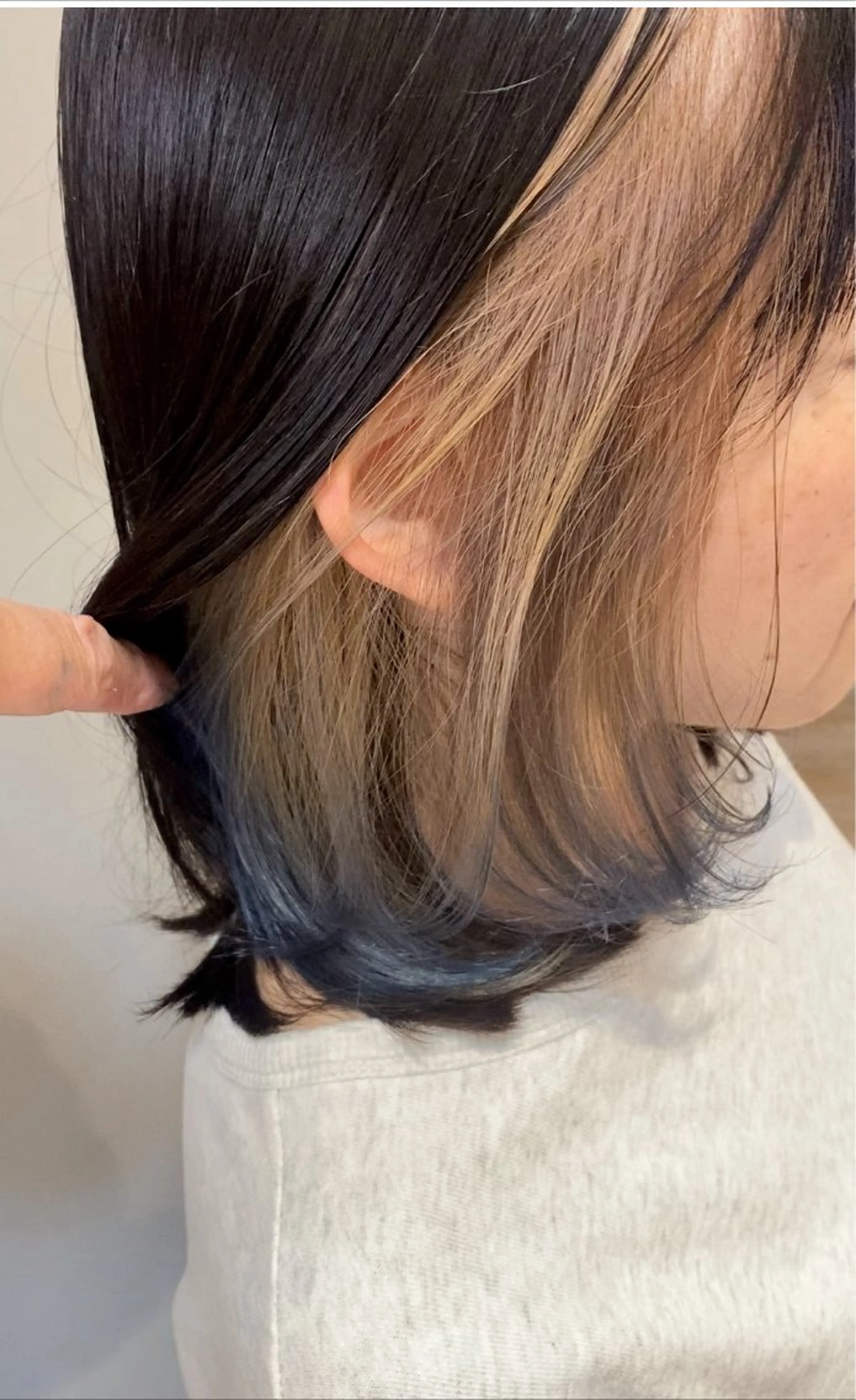 ミディアム 高難易度縮毛矯正　春日井　Soea(ソイア)所属・多久間 喬介のヘアスタイル