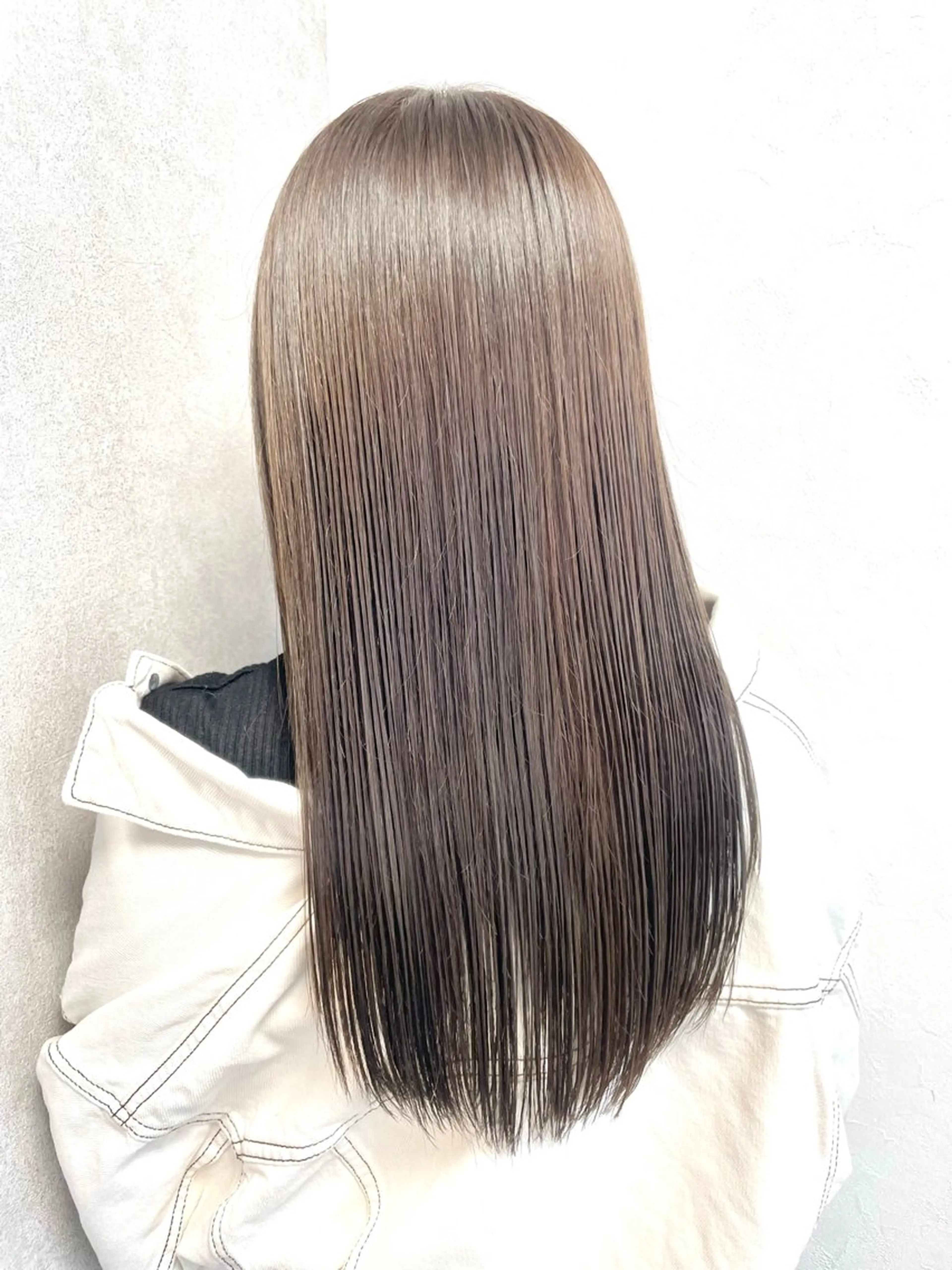 ロング カラー 髪質改善×METEO 店長 貞松直也のヘアスタイル