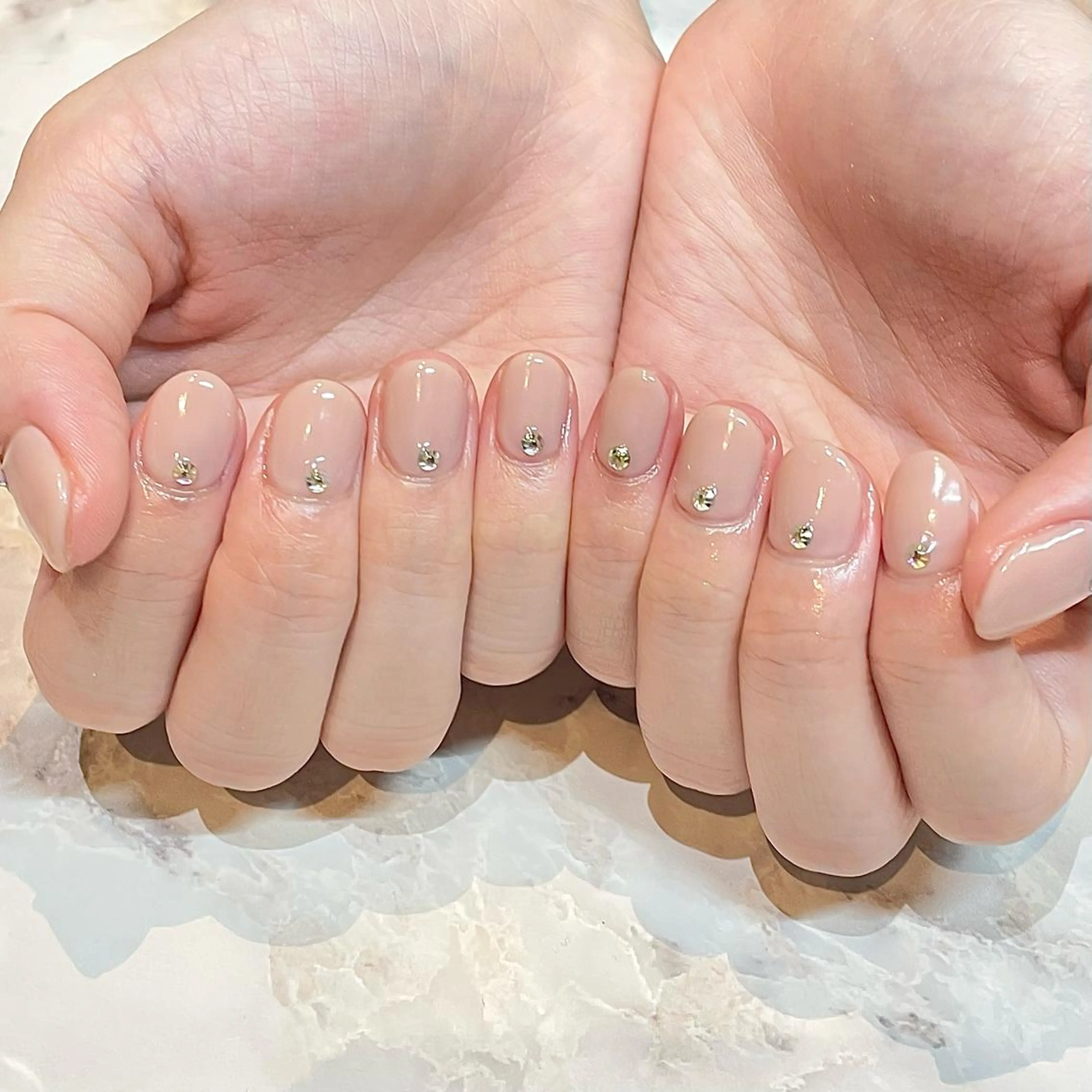 ネイル ストーンネイル Sincerely所属・Sincerely 【シンシアリー】のネイルデザイン