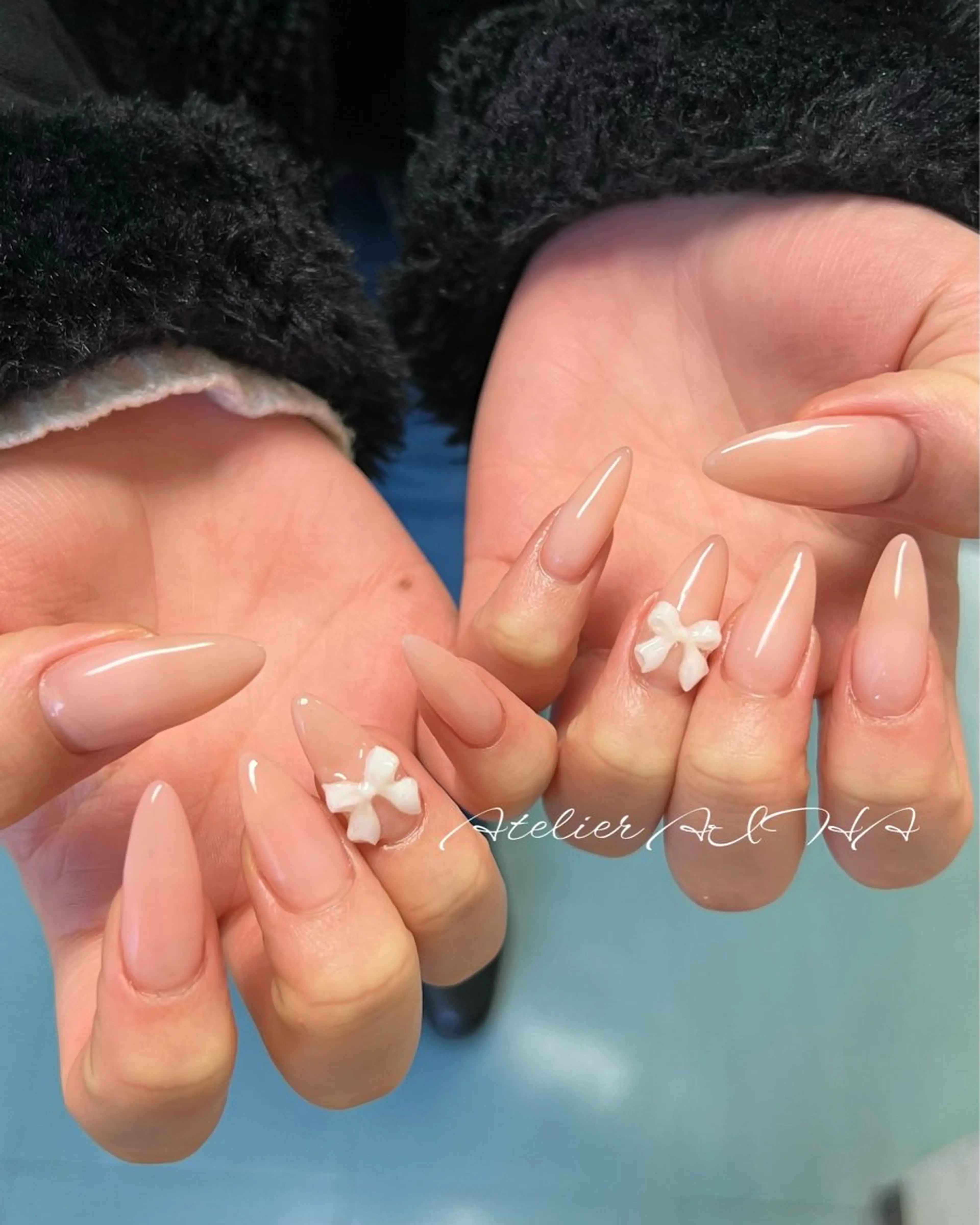 セミロング ハンドネイル アトリエAIHA所属・アトリエAIHA★ フィルイン推奨サロンのネイルデザイン
