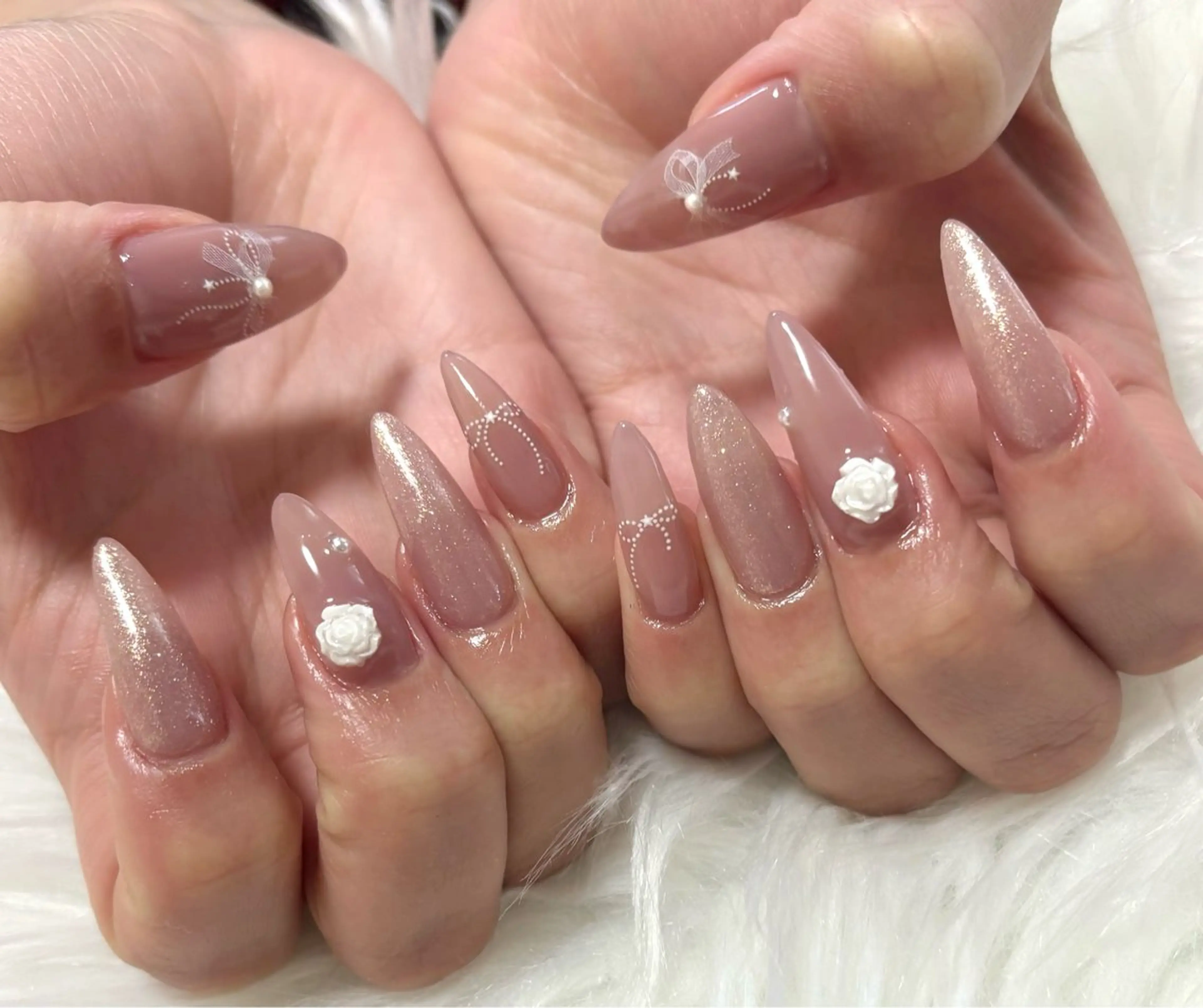 ネイル ハンドネイル nail salon HIRUKANAのネイルデザイン