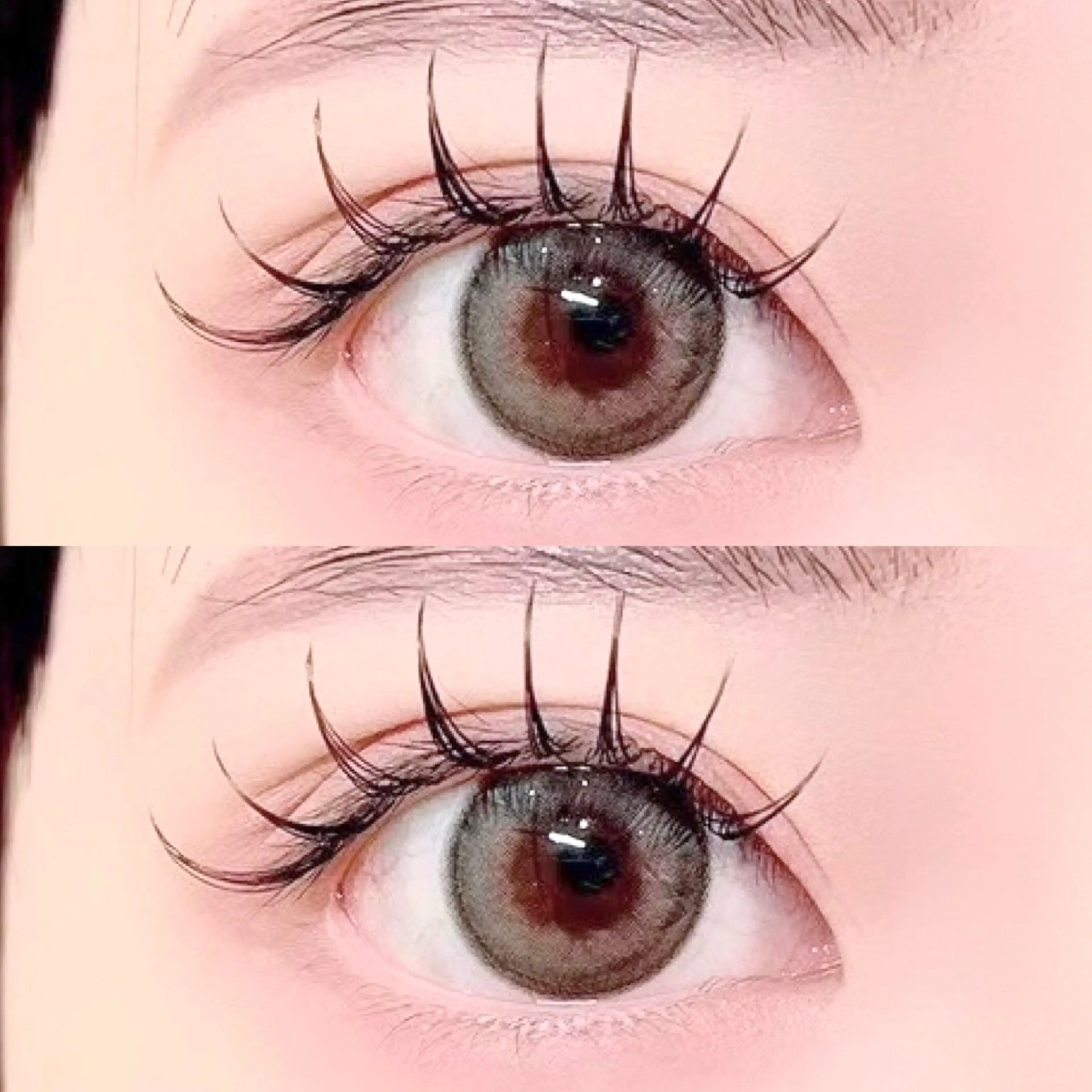 マツエク・マツパ フラットラッシュ ナチュラル 長尾 桃果 🫧 eyelistのマツエク・マツパデザイン