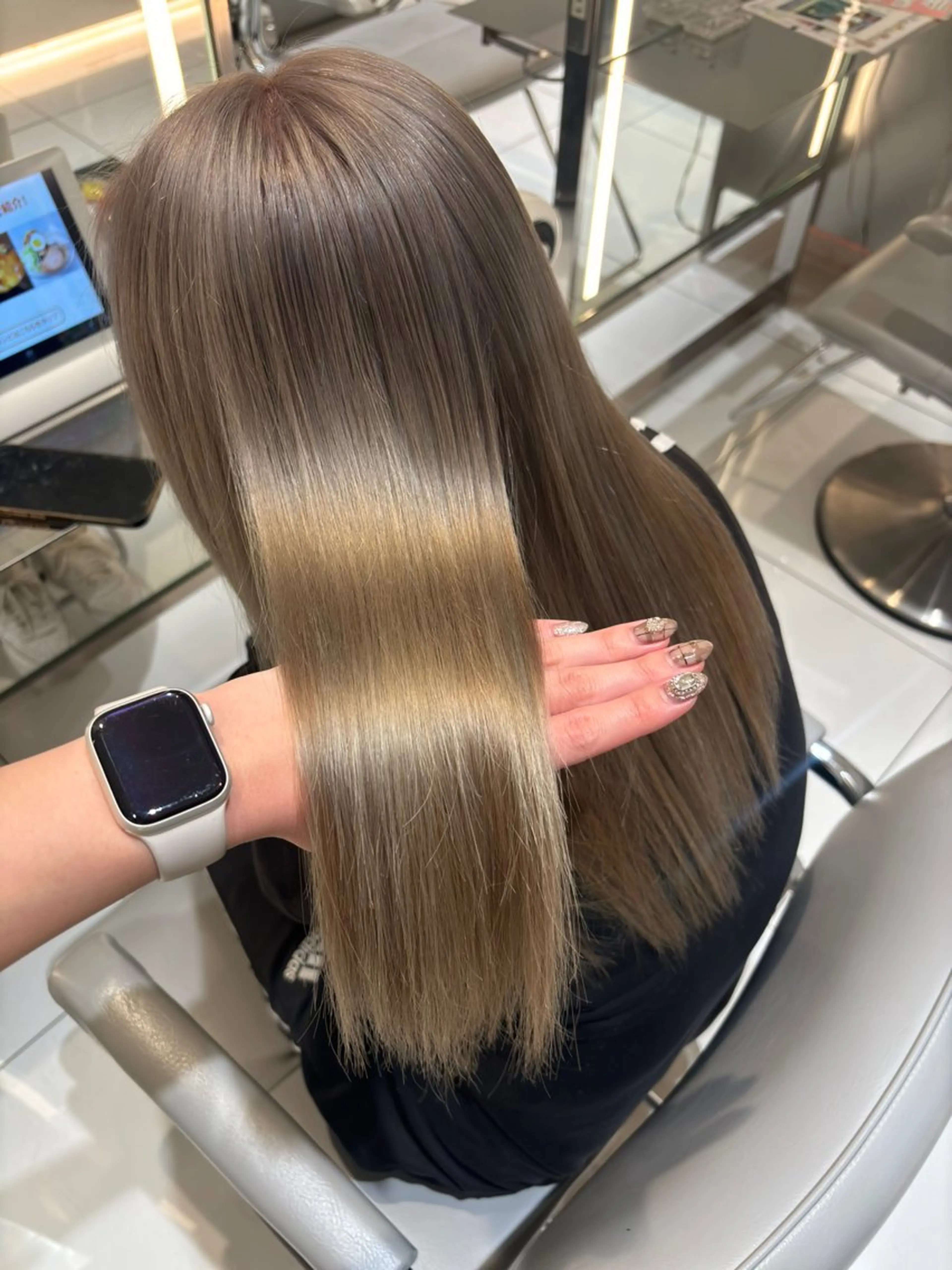 ロング ヘアカラー トリートメント 無料カット募集中🌷 ちひり𓂃𓈒♡‪のヘアスタイル