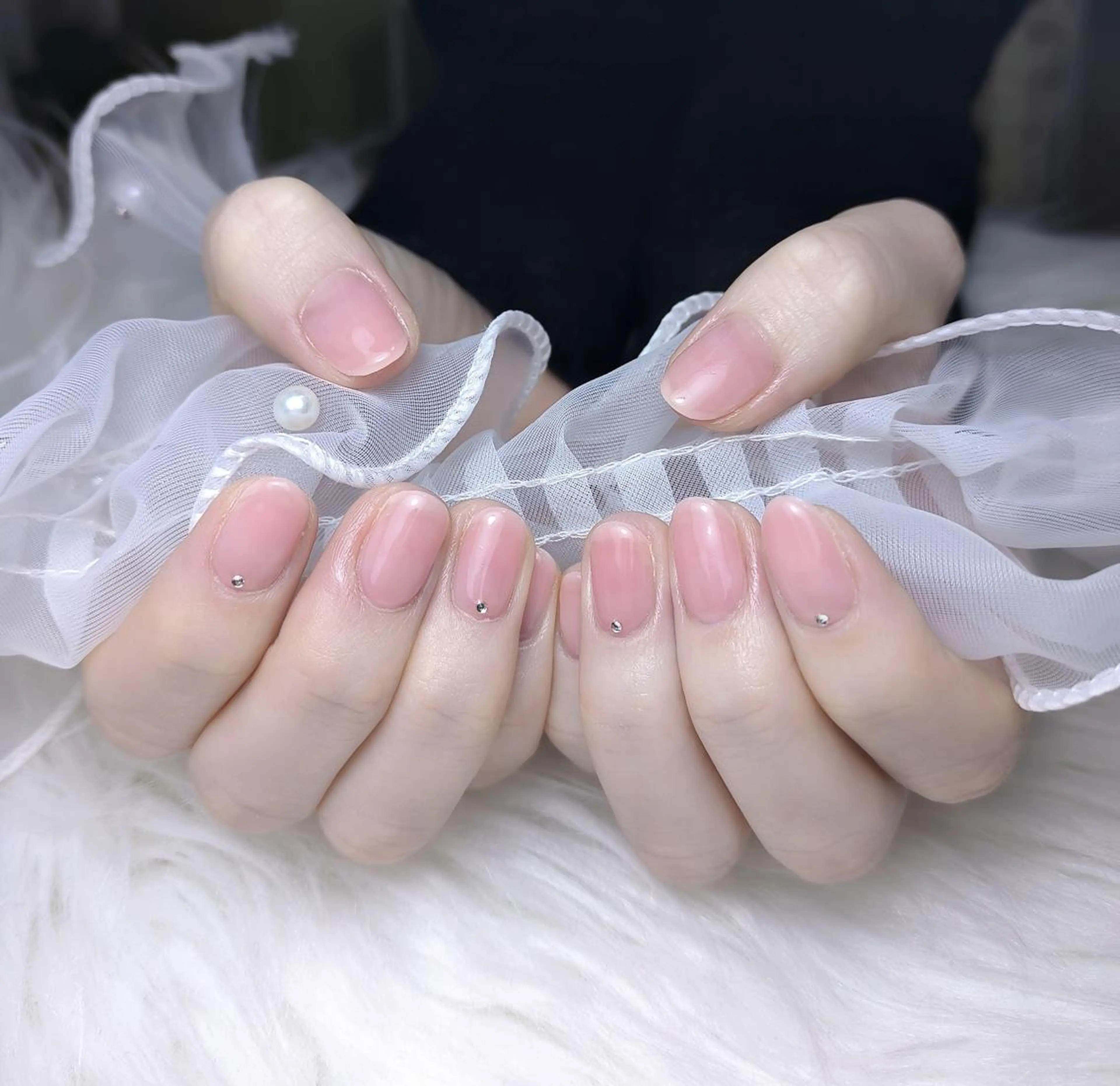 ネイル ハンドネイル na🎀🎀na ちゅるちゅるのネイルデザイン