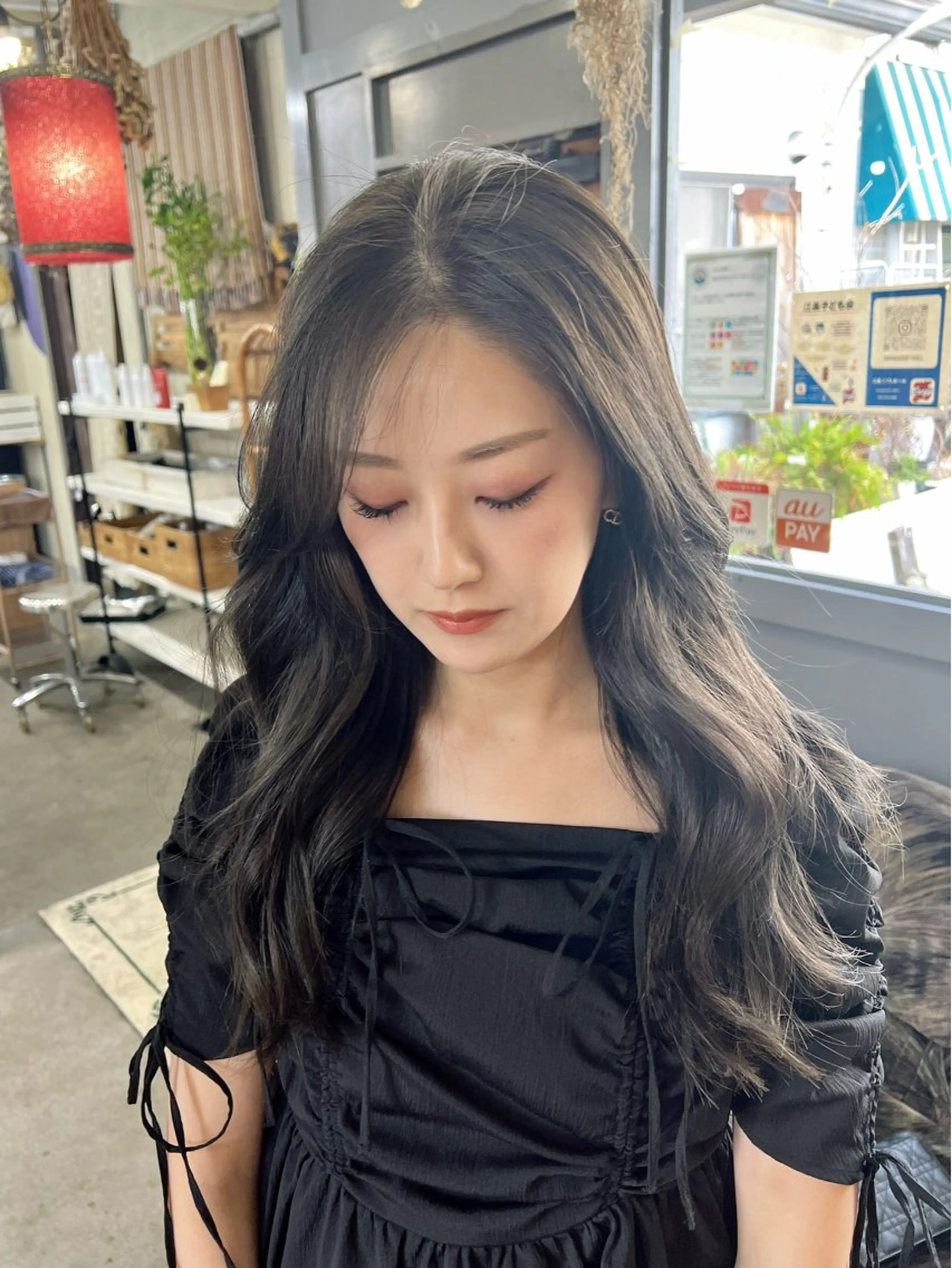 ロング レイヤーカット カット ヘアカラー 【YUIMARL】 TATSUYAのヘアスタイル