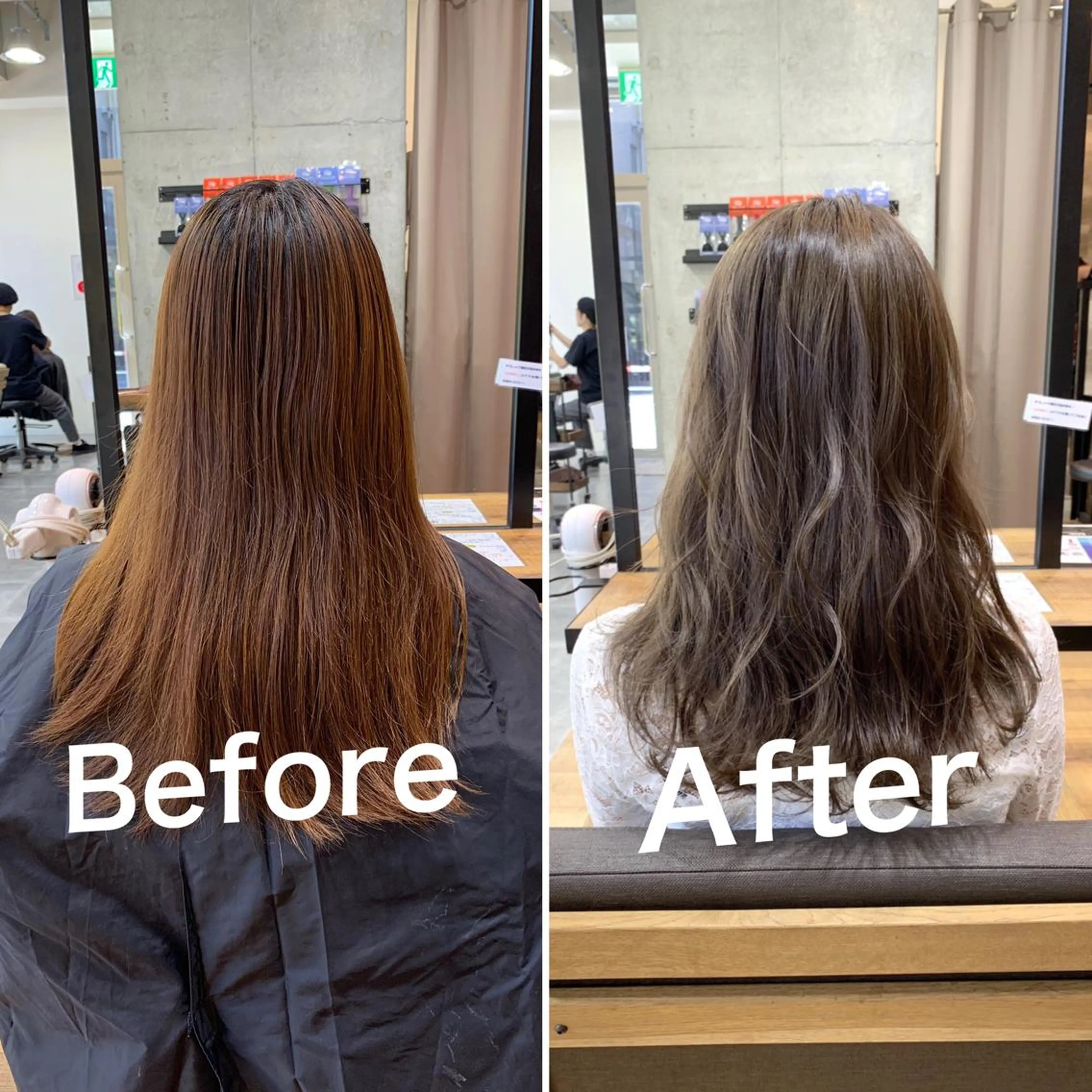 カラー カット トリートメント 佐瀬竜矢PRIMAL /portのヘアスタイル