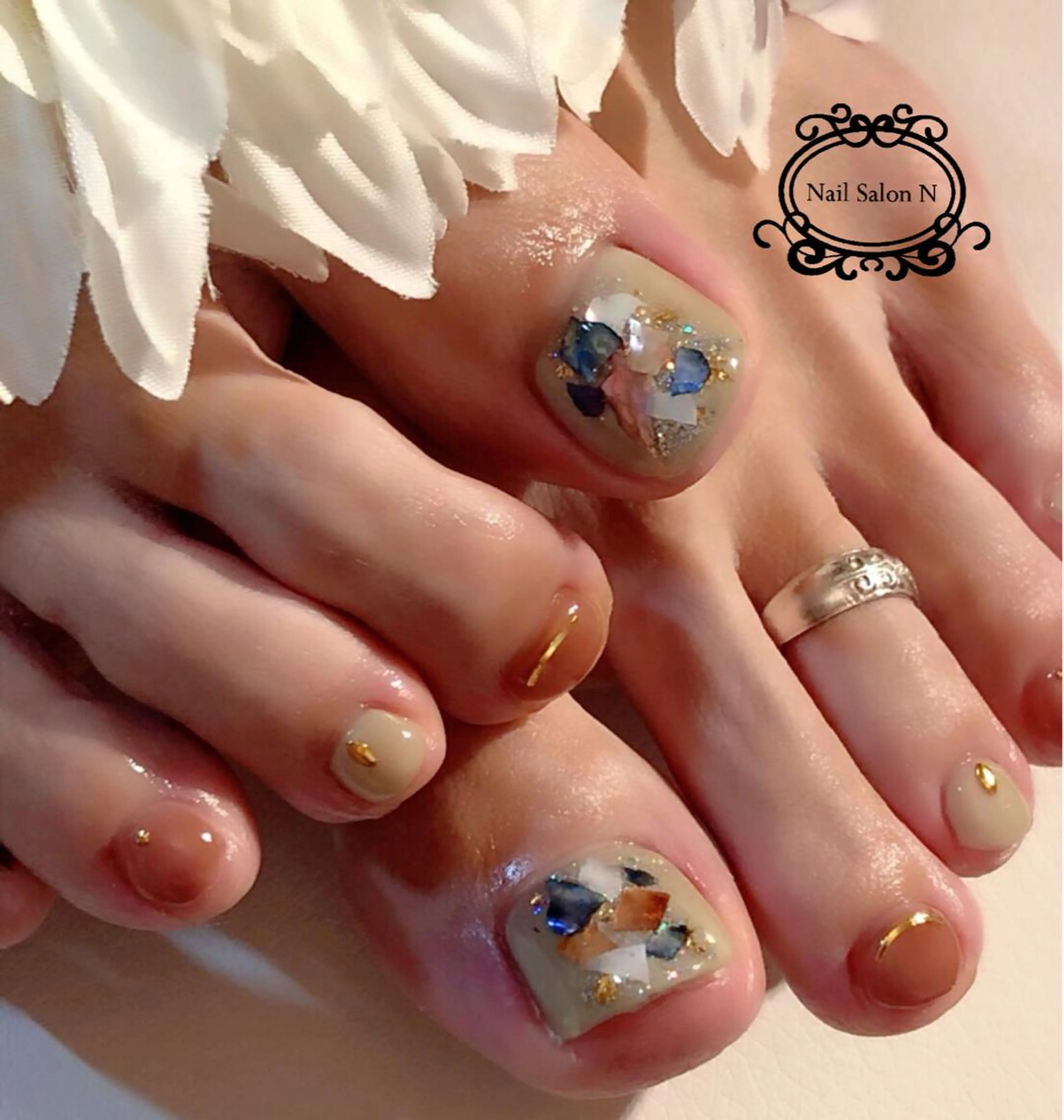 ネイル フットネイル Nail Salon Nのネイルデザイン