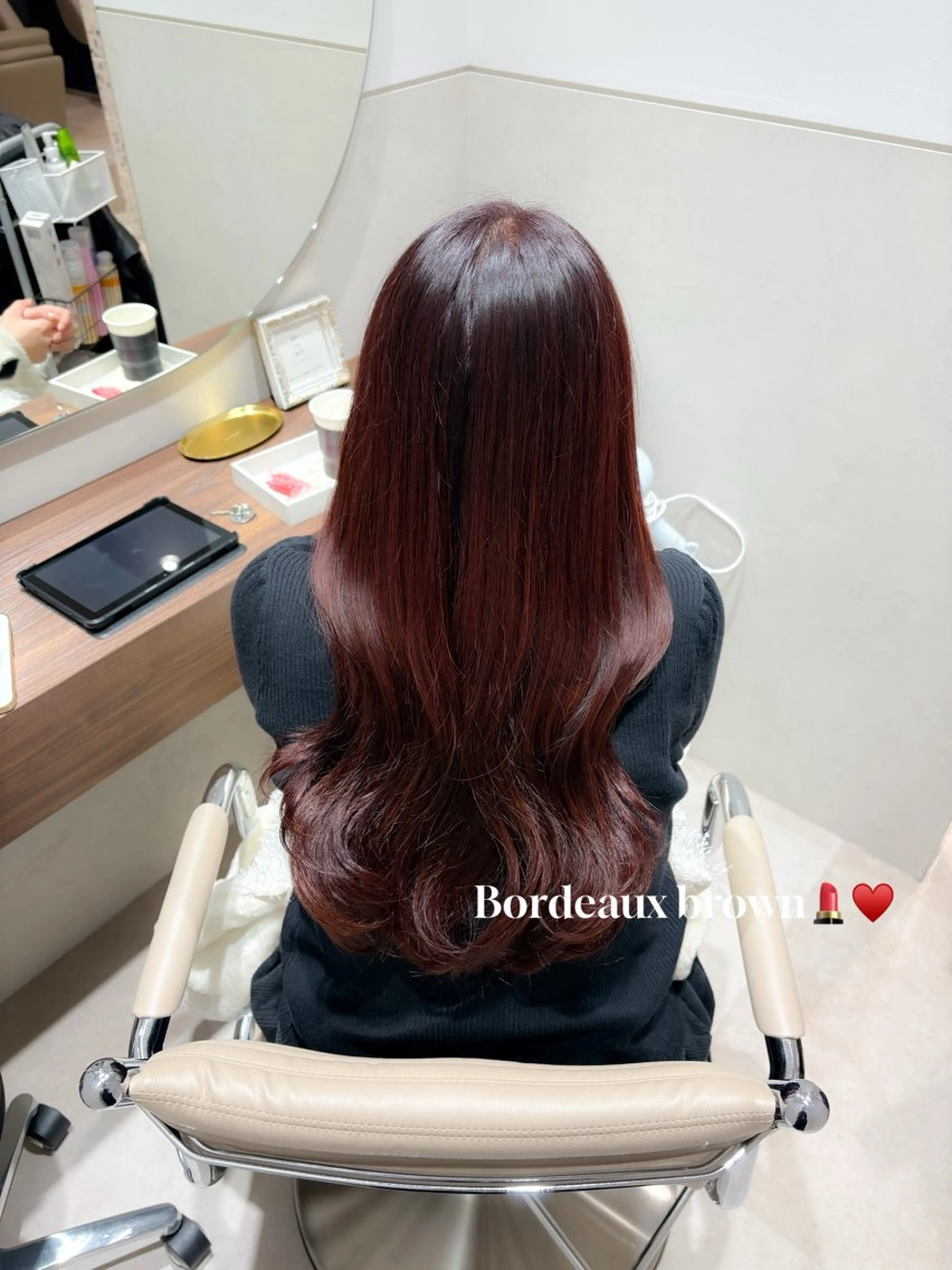 ロング カラー ヘアカラー トリートメント SALOWIN京都河原町suite店所属・うる艶カラー/ 髪質改善/arisaのヘアスタイル