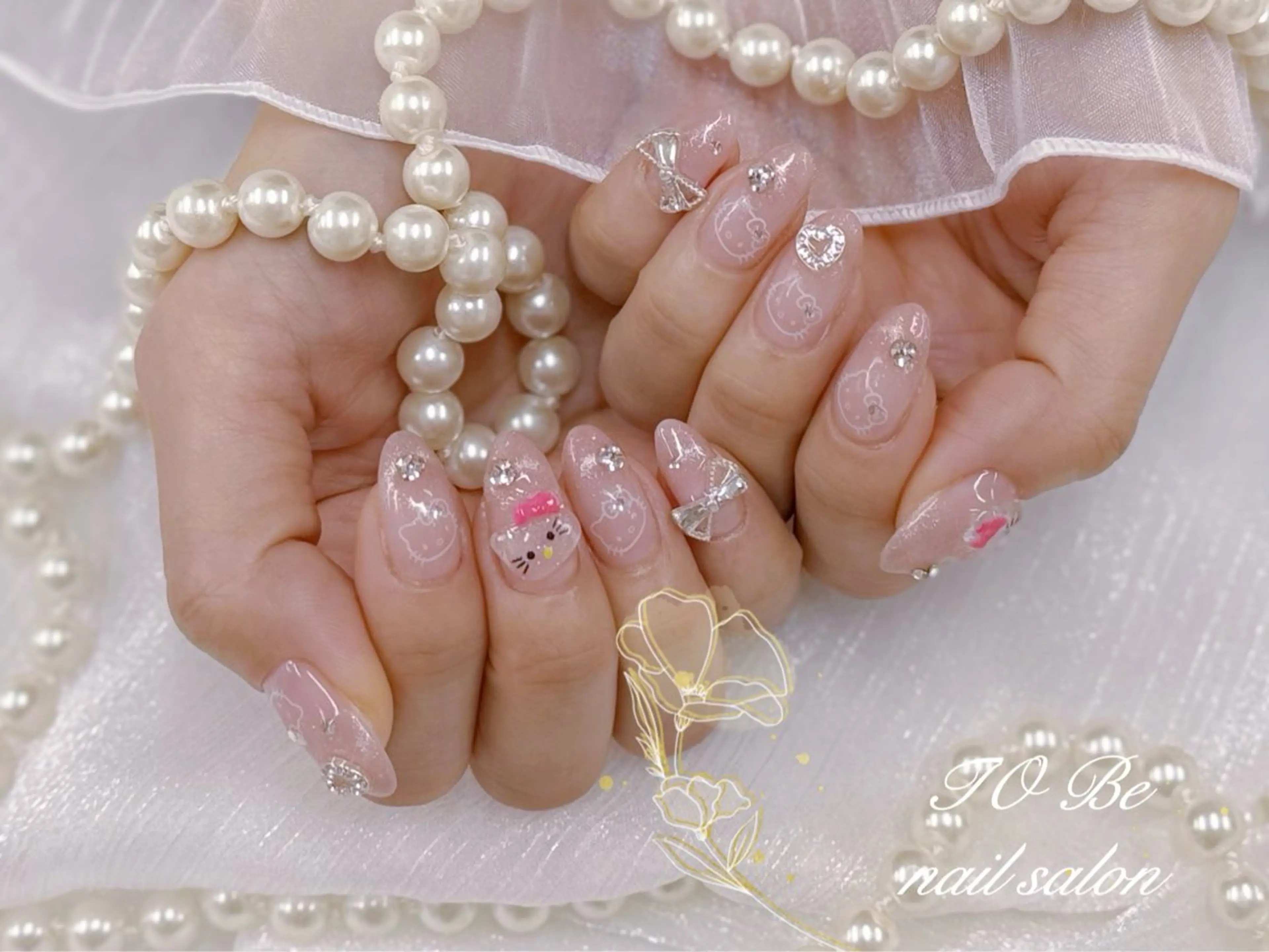 ネイル ハンドネイル Nail Salon To Be珈月のネイルデザイン