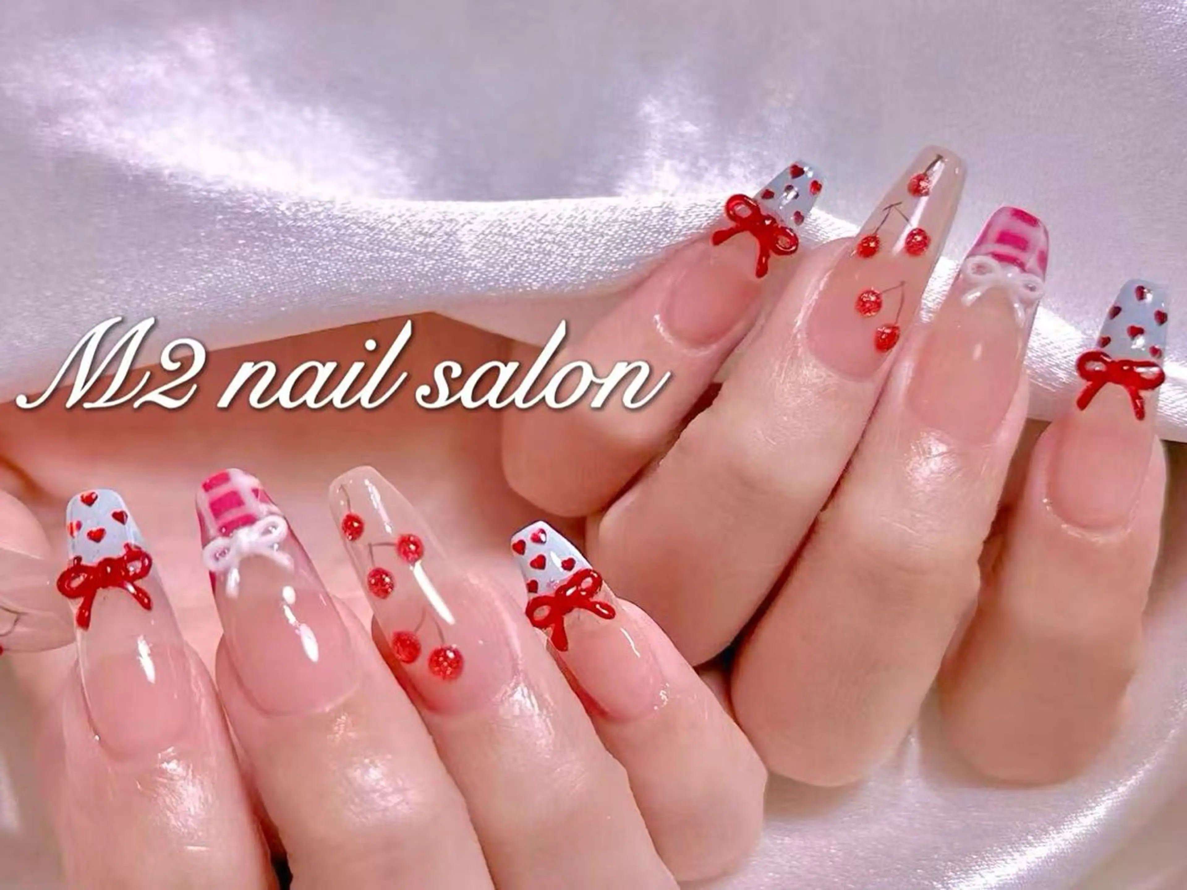 ネイル 長さだし専門店 M2　rikaのネイルデザイン
