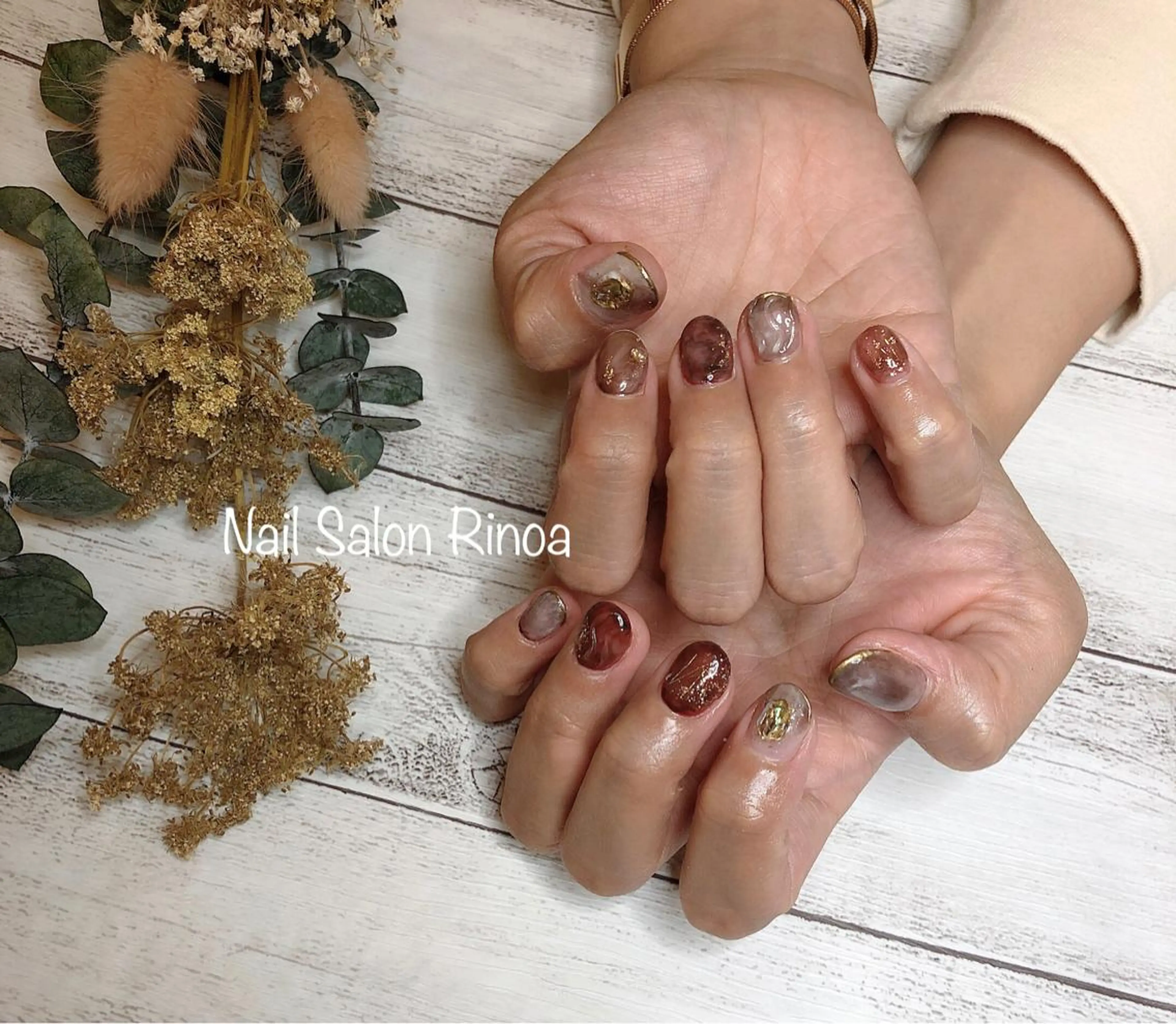 ネイル Nail Salon Rinoaのネイルデザイン