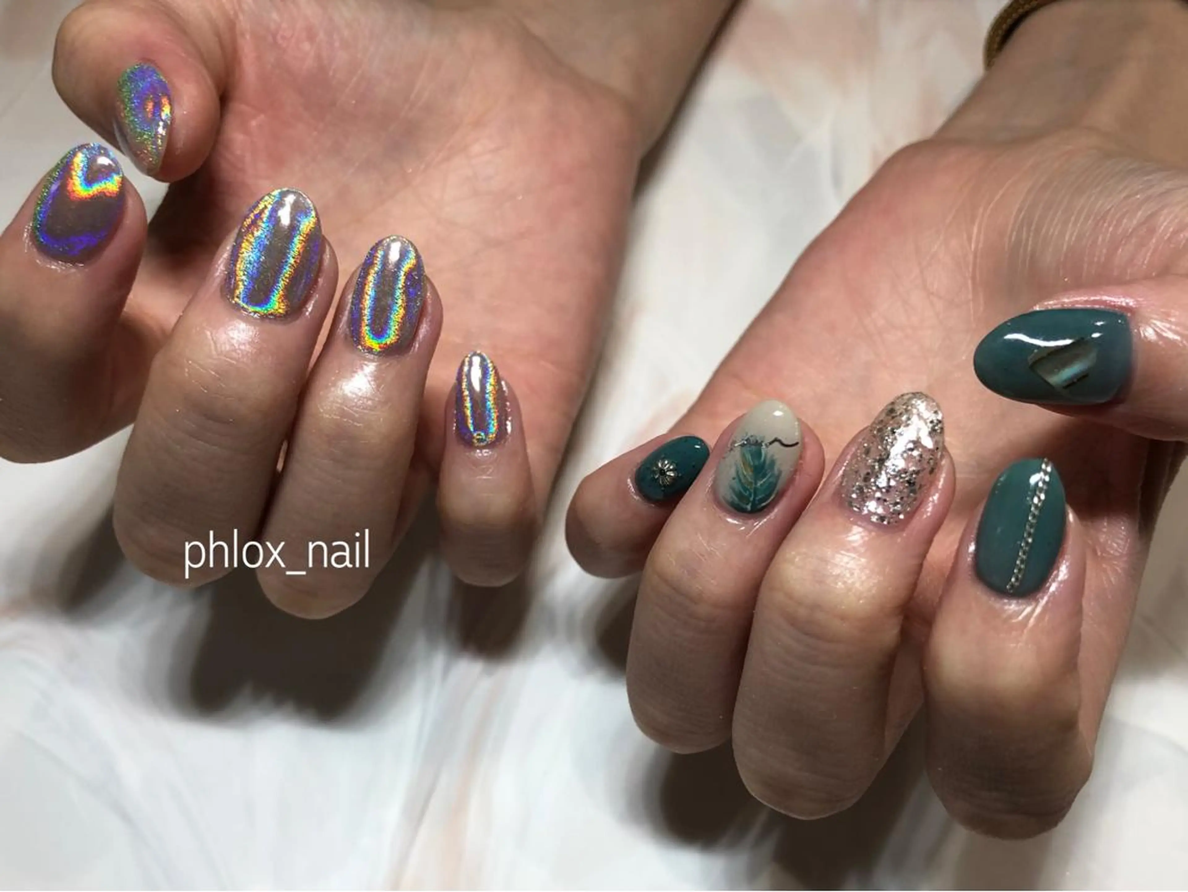 ネイル s/w ＿shokoのネイルデザイン