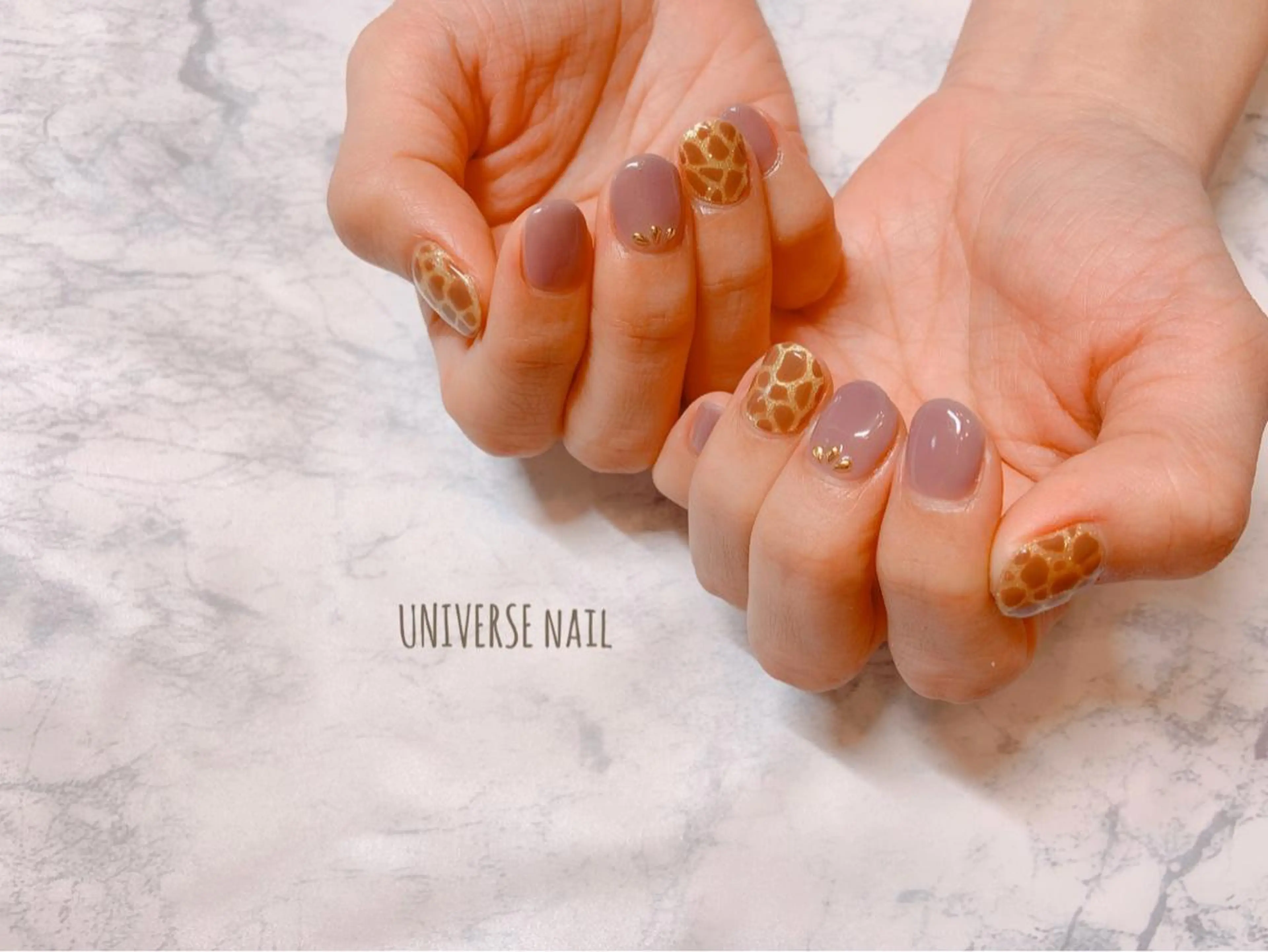 ネイル ハンドネイル UNIVERSEnail所属・ネイリスト YUKIのネイルデザイン