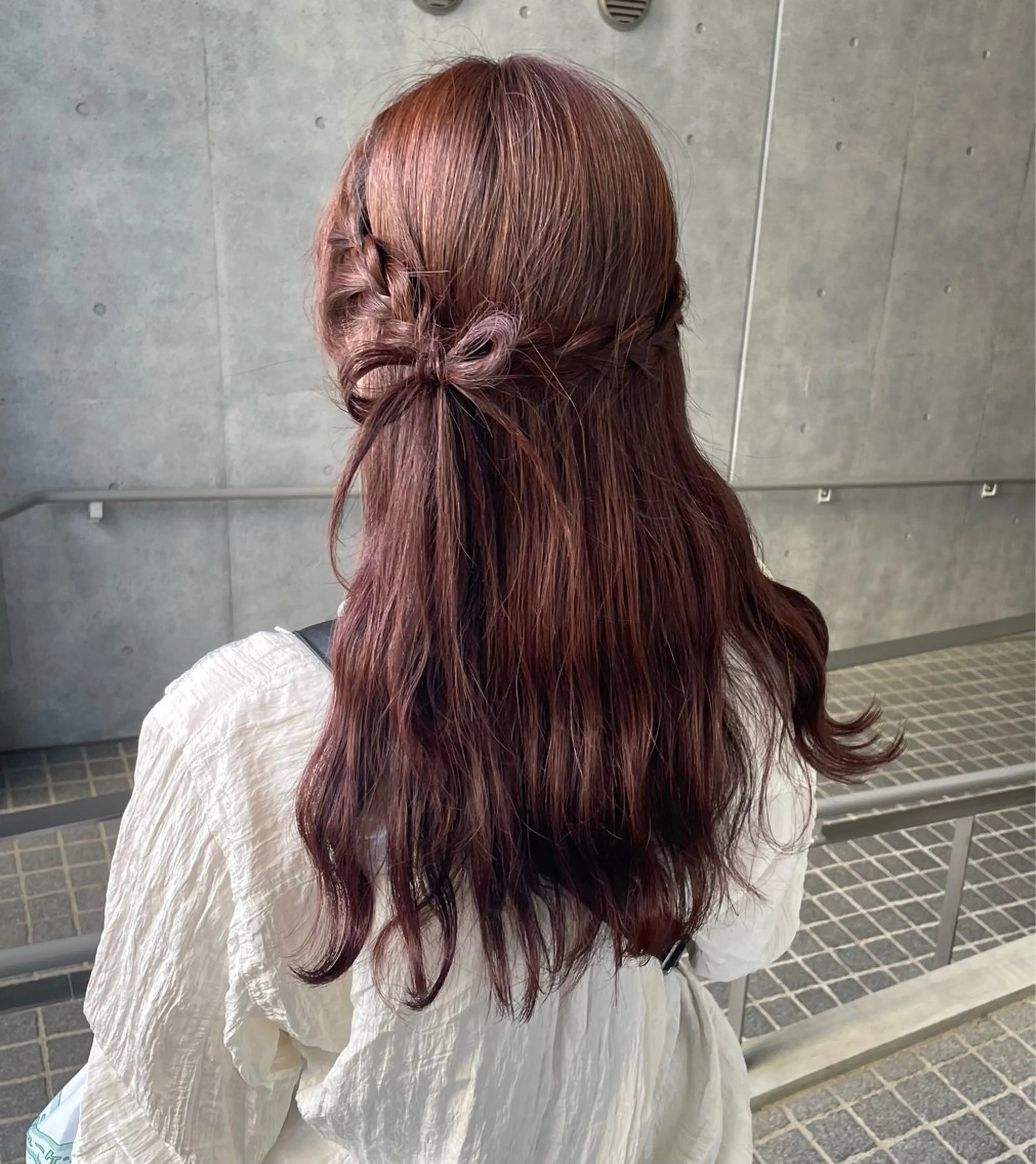 ロング ヘアアレンジ HAIR SALON M所属・🌈ハイライト🌈 メンズパーマアリサのヘアスタイル