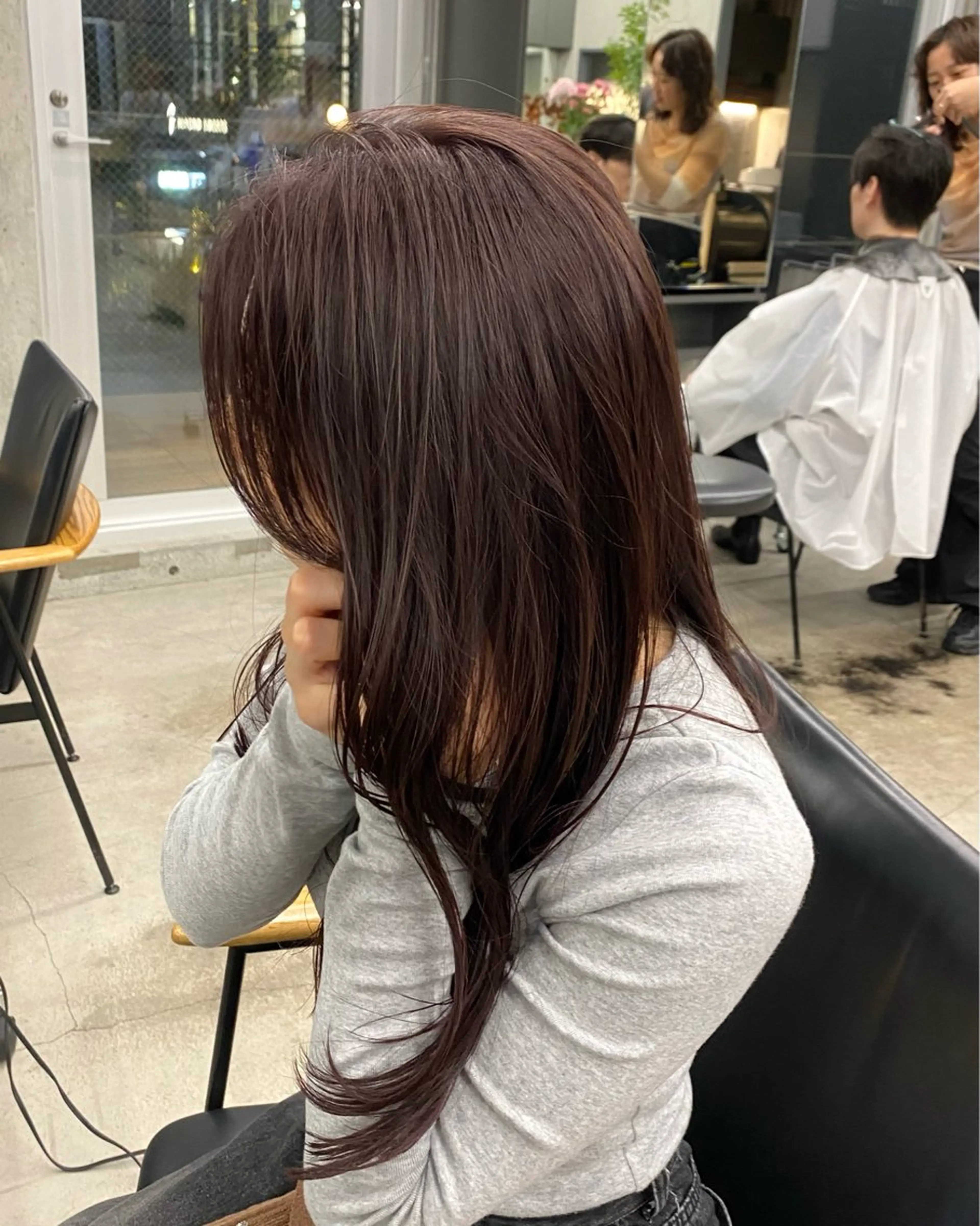 ロング カラー 村田 りょうやのヘアスタイル