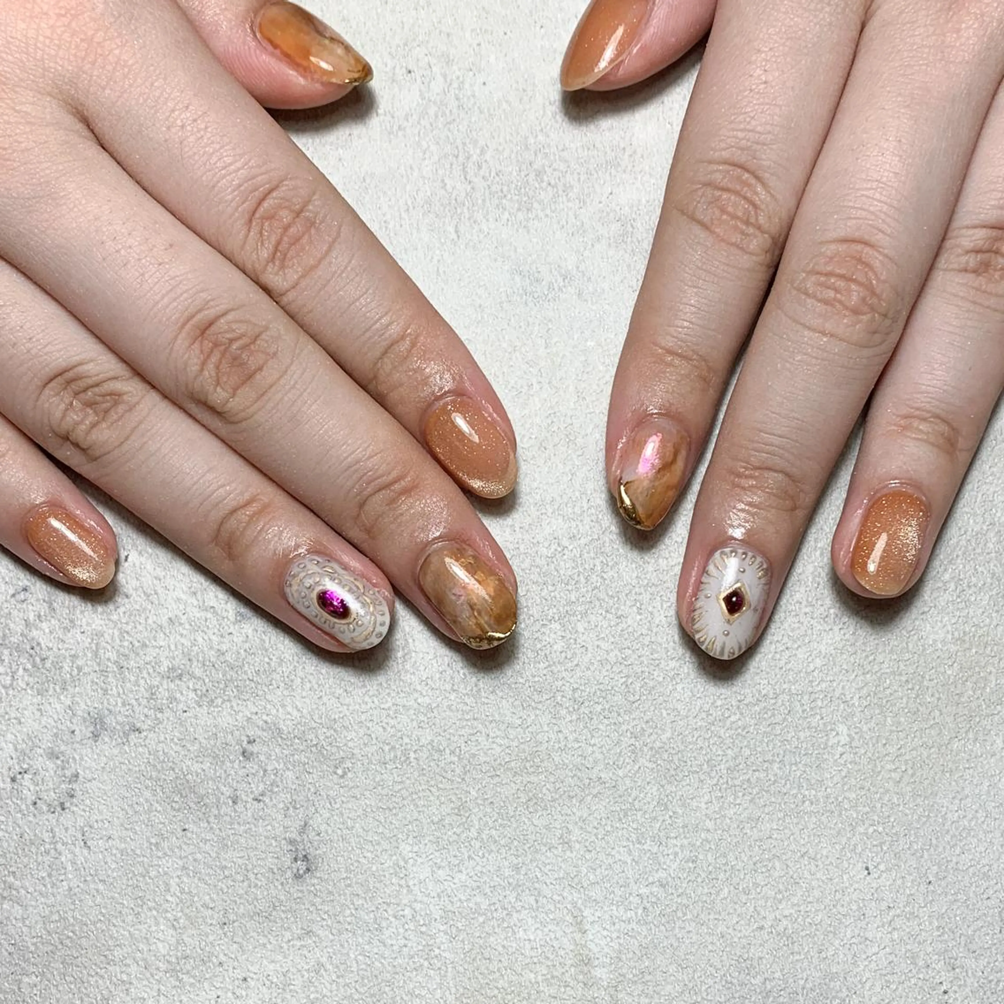 ネイル atelier　FIORITURA所属・FIORITURA aiのネイルデザイン