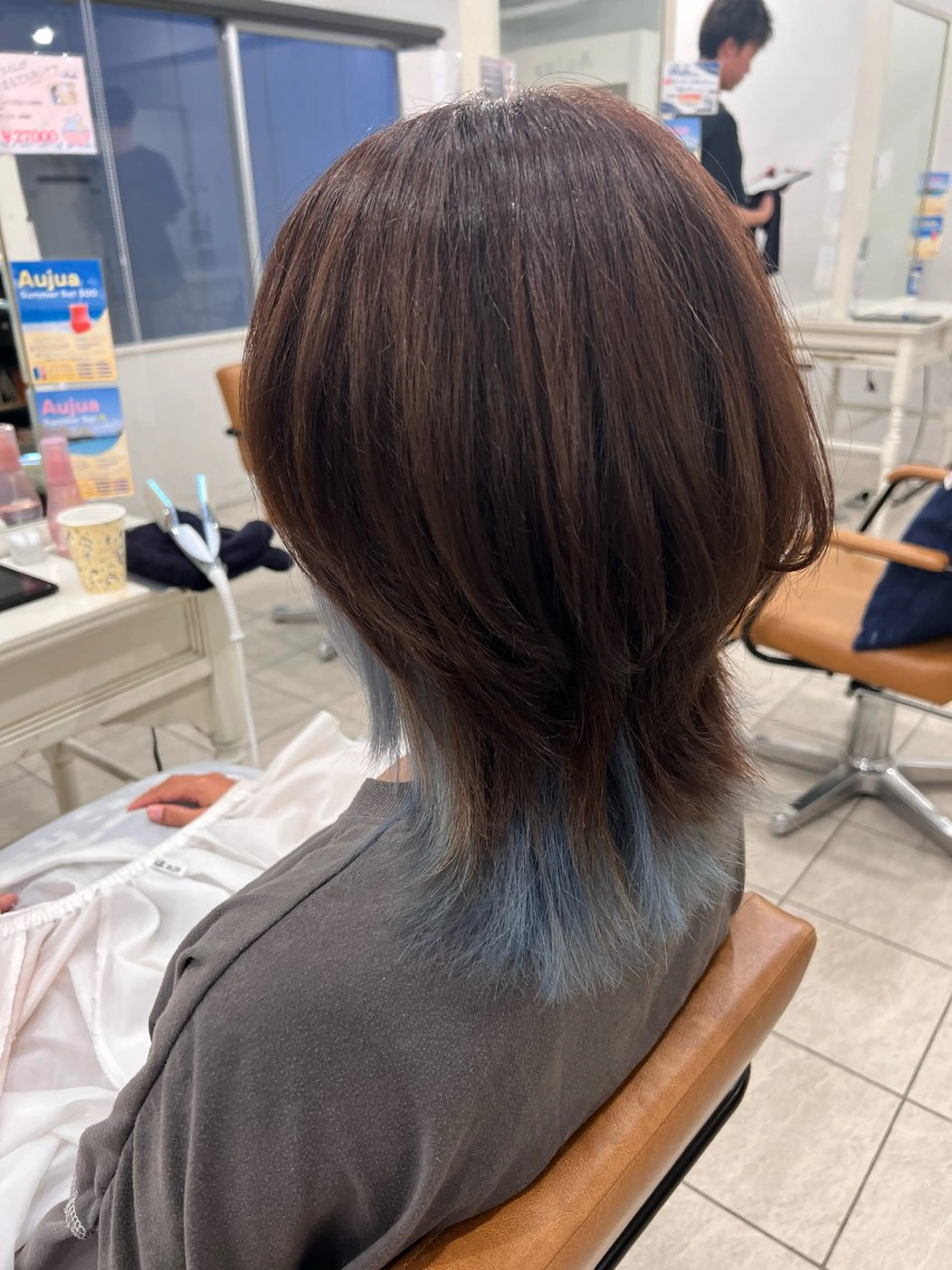 ミディアム メンズカットグラデー ションカラー/ケイゴのヘアスタイル