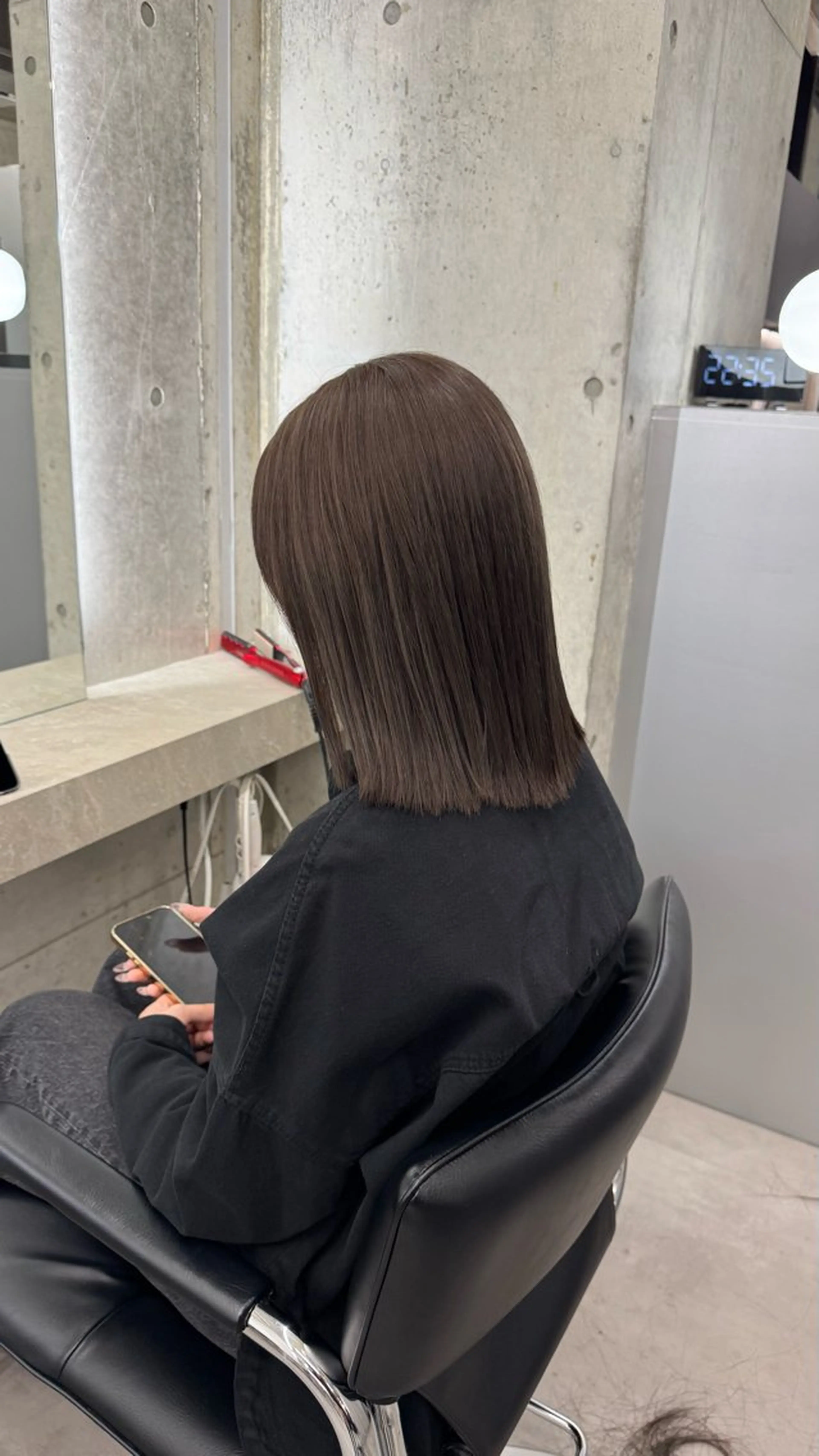 ミディアム shio ハイトーン 💗【福岡天神】のヘアスタイル