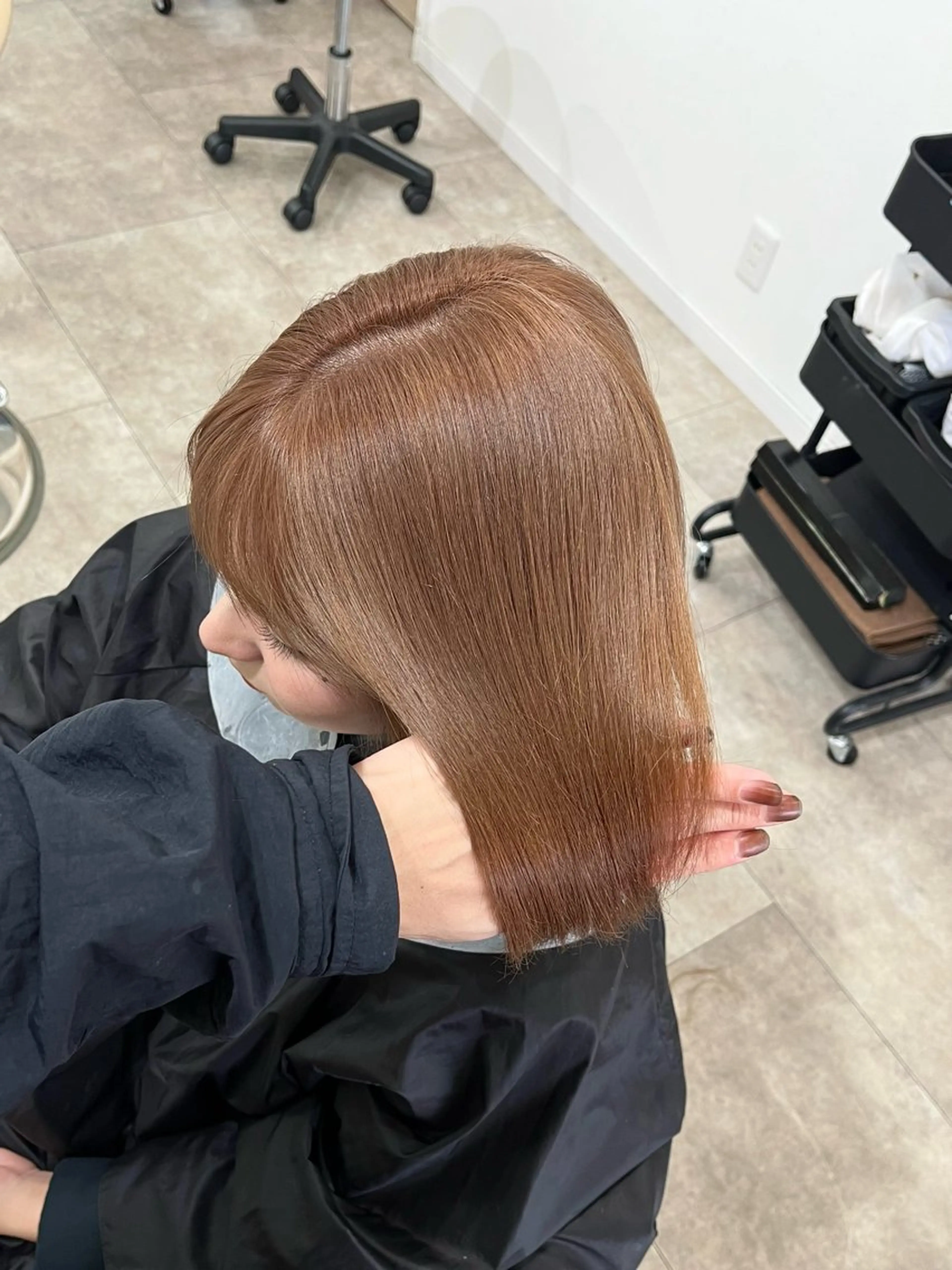 ショート カラー ブリーチ ケアブリーチ ダブルカラー カット ヘアカラー トリートメント LATE  tokyo所属・廣庭 勇人のヘアスタイル