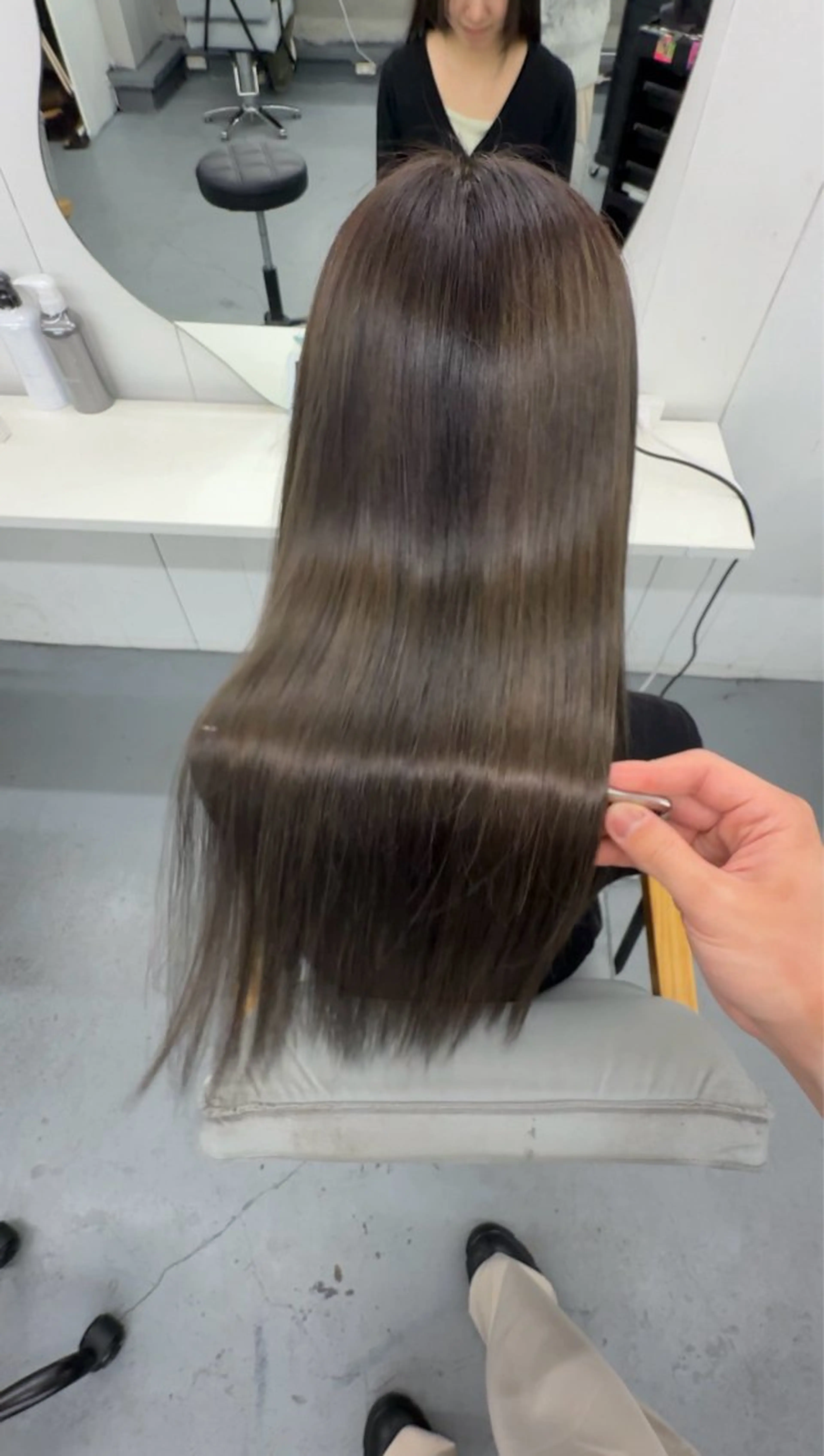 ロング カット 縮毛矯正 (柏)美髪矯正 髪質改善特化だいちのヘアスタイル