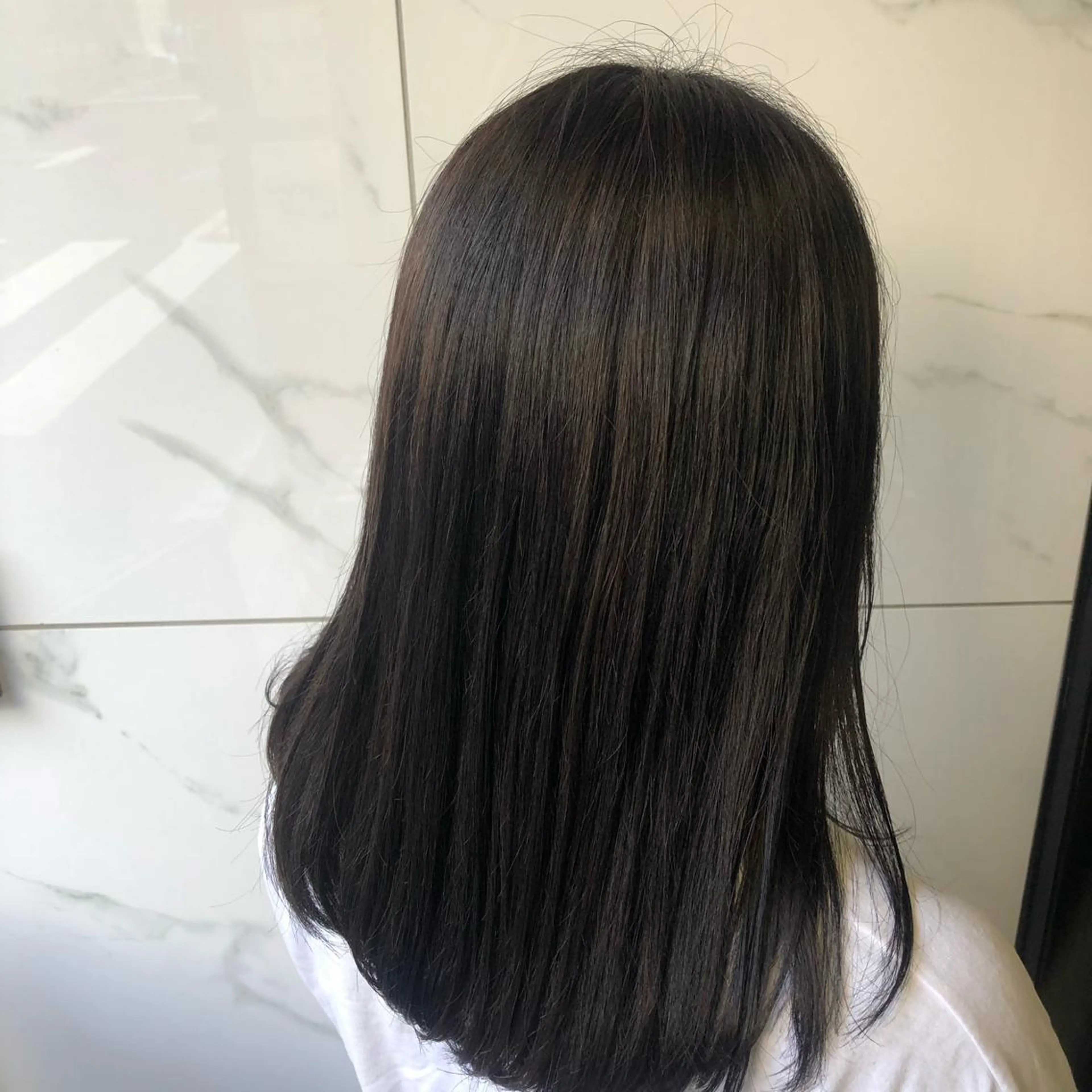 ミディアム カラー ヘアアレンジ HAIR SALON M Fe's所属・透明感カラー/レイヤ ー/小谷野真緒のヘアスタイル