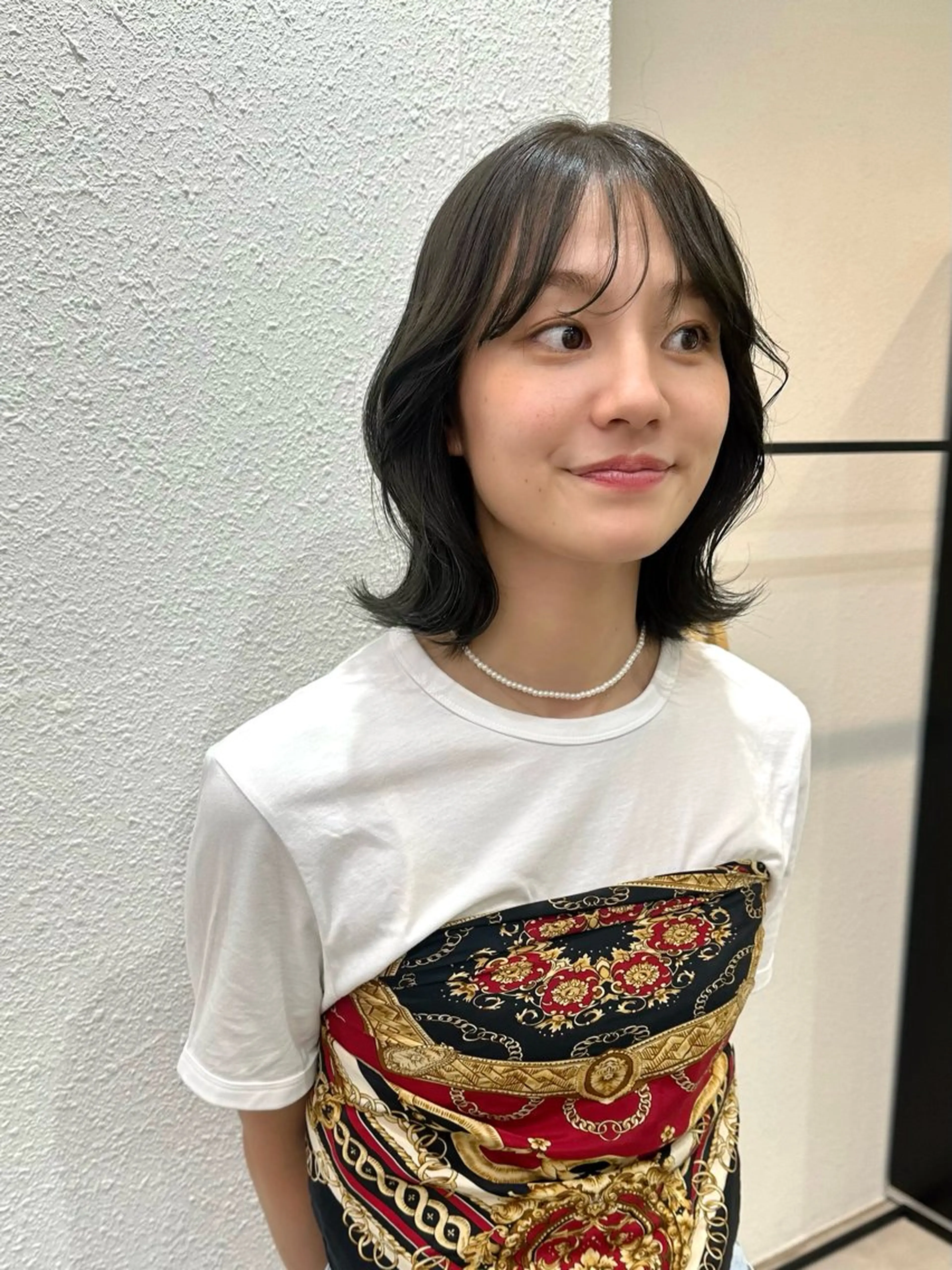 ミディアム etore 矢場町 南沙希のヘアスタイル