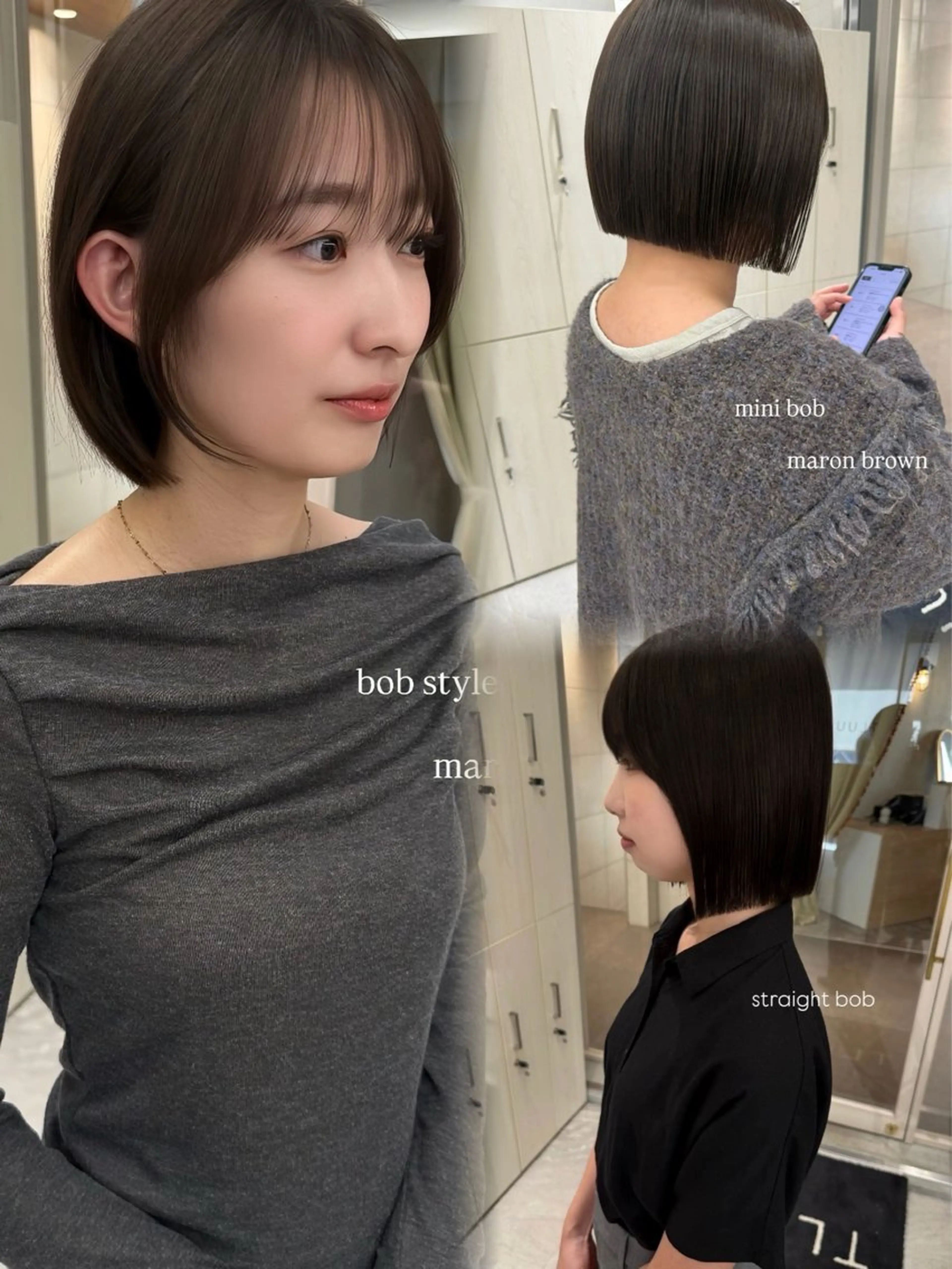 ショート 顔周りカット カット ヘアカラー トリートメント むく。/顔周り 前髪/髪質改善のヘアスタイル