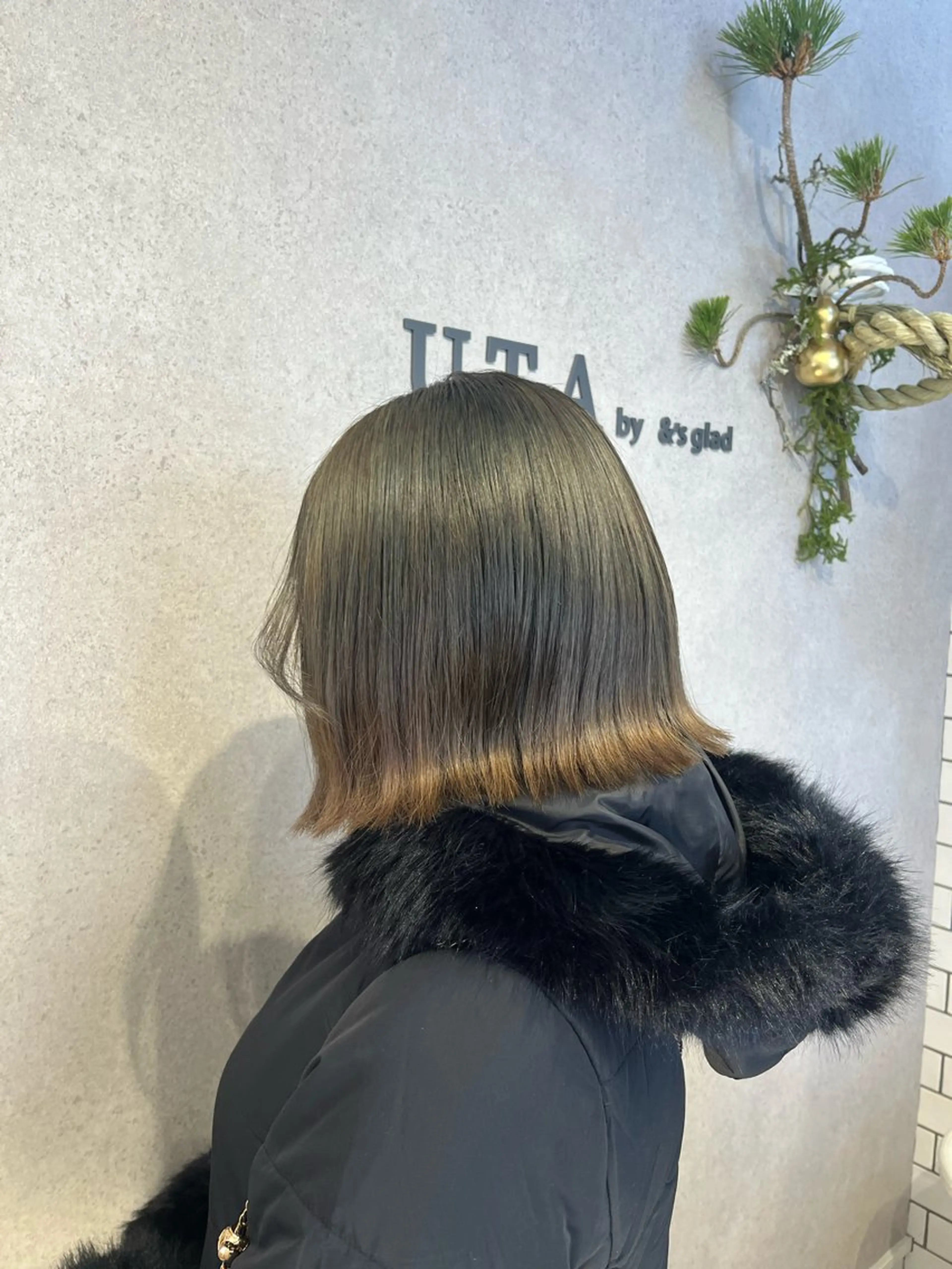 カット(モデルカット)の写真