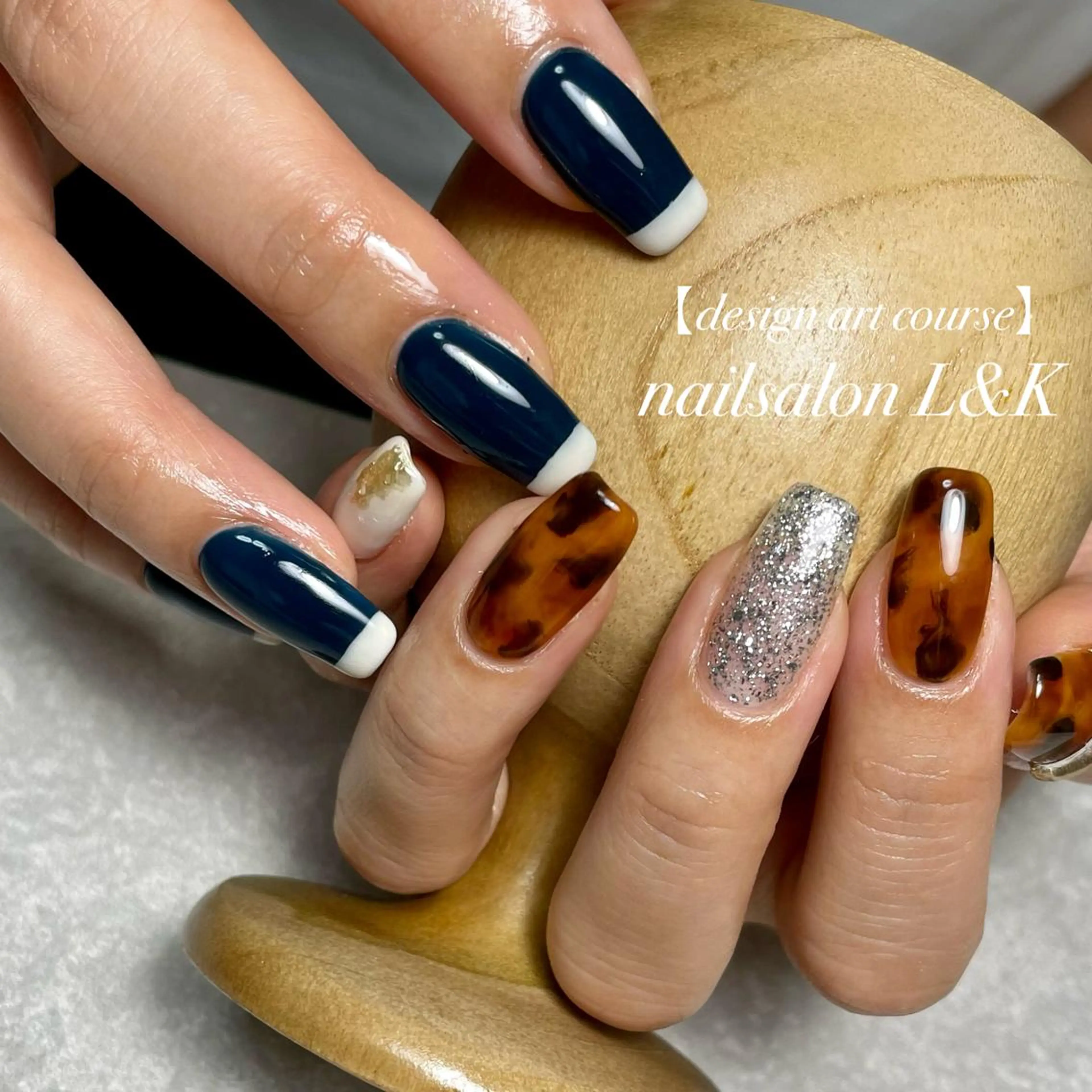 ネイル アートネイル ハンドネイル nailsalon L&Kのネイルデザイン