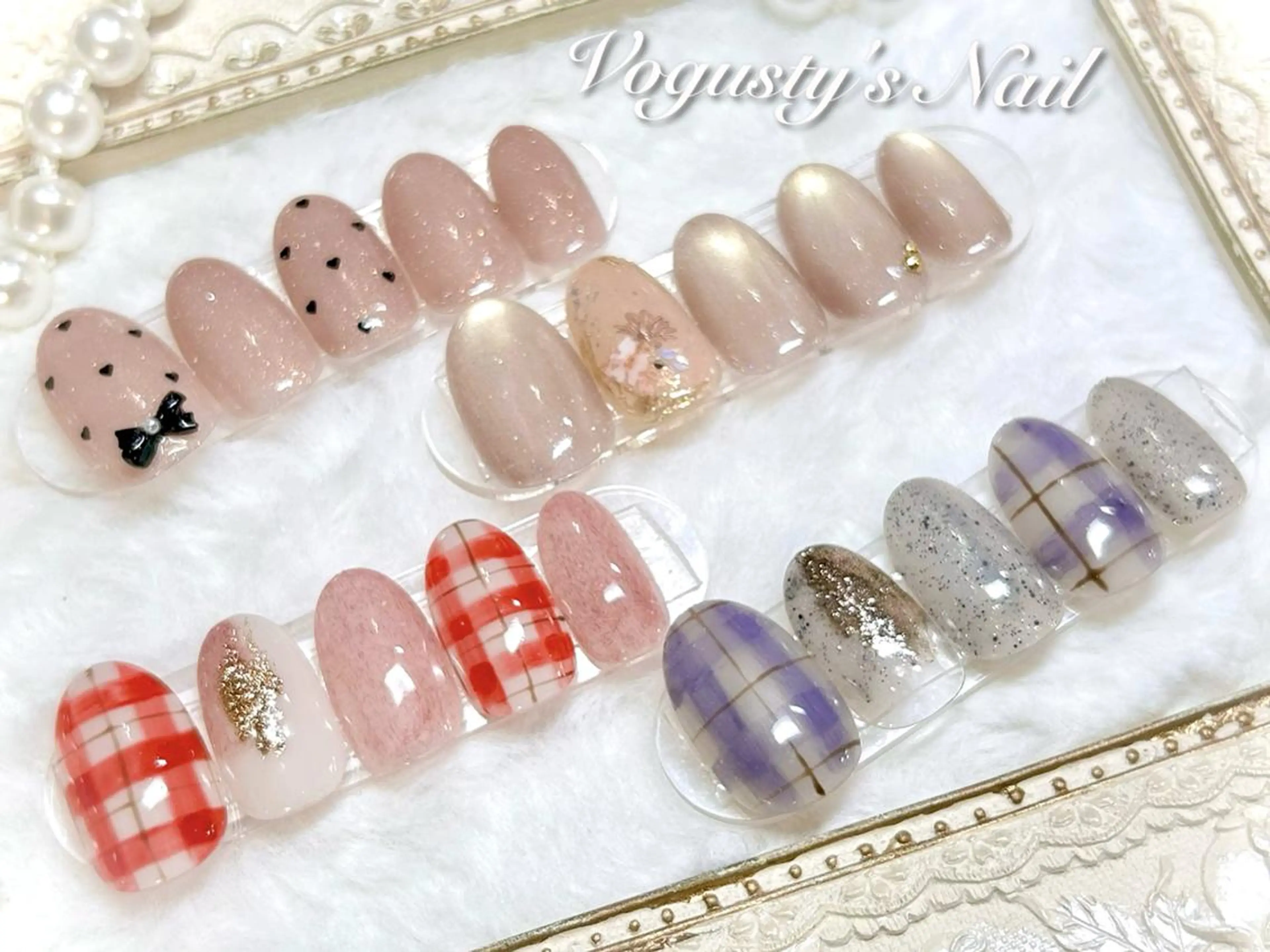 ネイル 黒川 舞のネイルデザイン