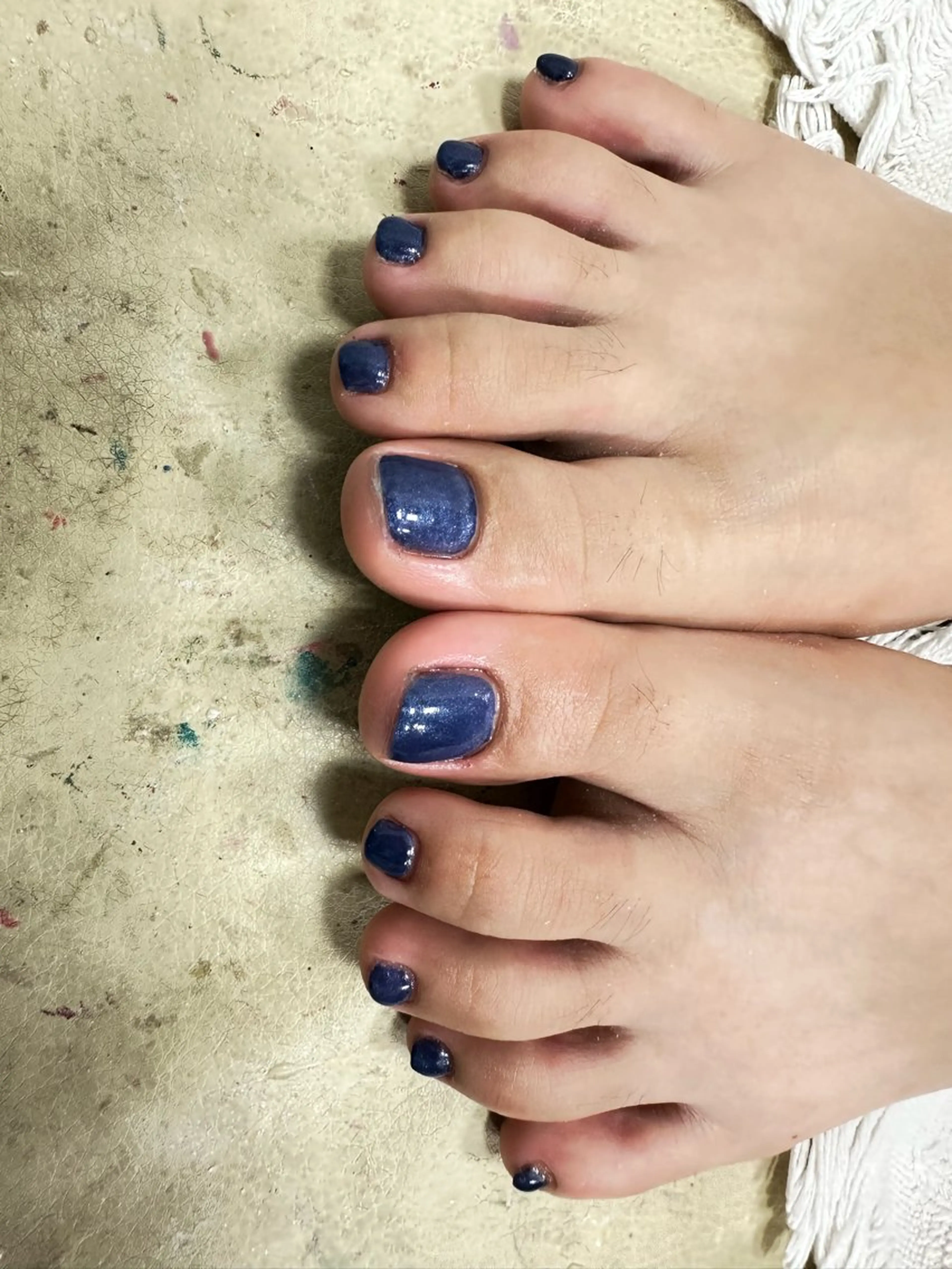 ネイル フットネイル ワンカラーネイル Eyelash＆nail Buena 高円寺店所属・【Jr.ネイリスト】 💜serina💜のネイルデザイン