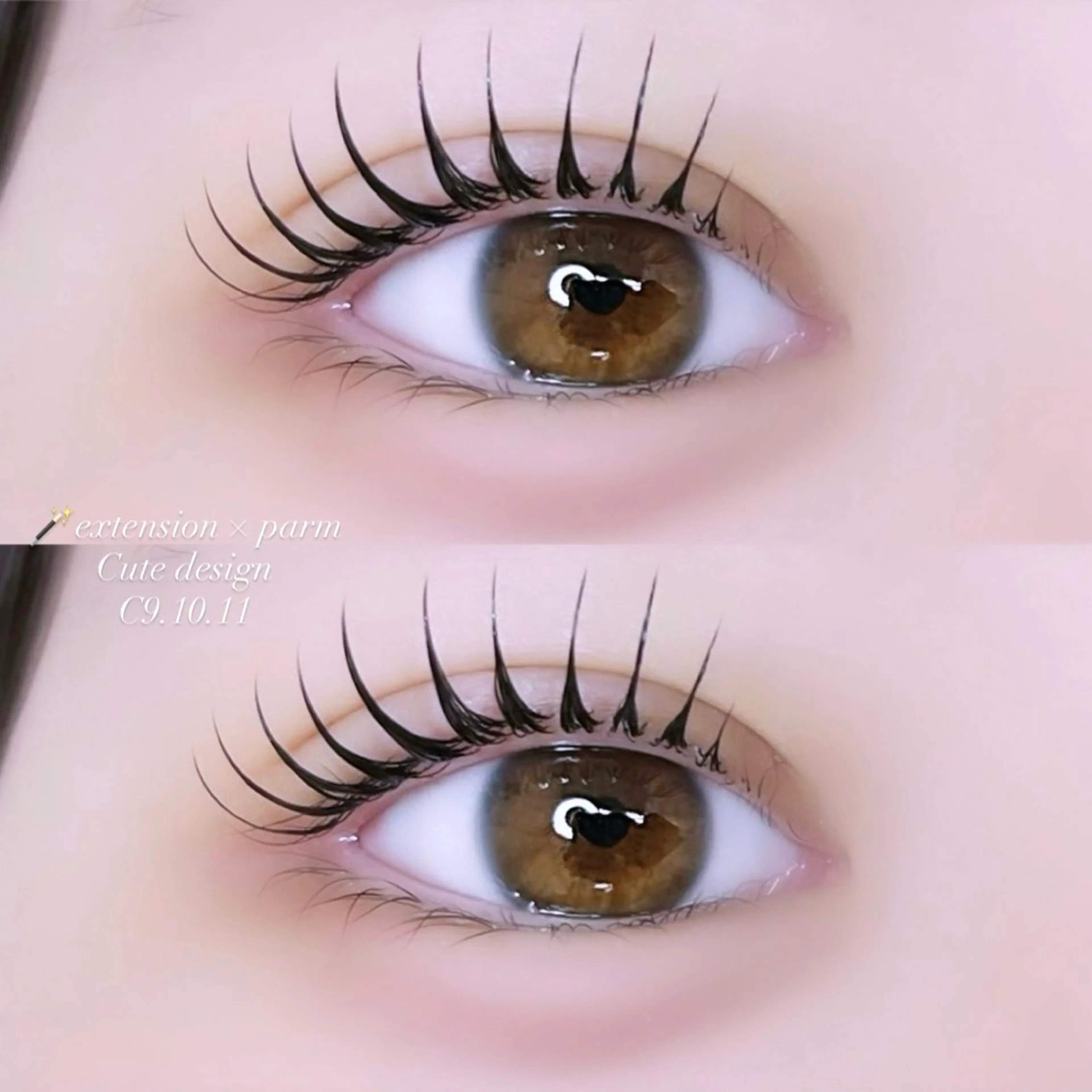 マツエク・マツパ マツエク alice tokyo松本のマツエク・マツパデザイン