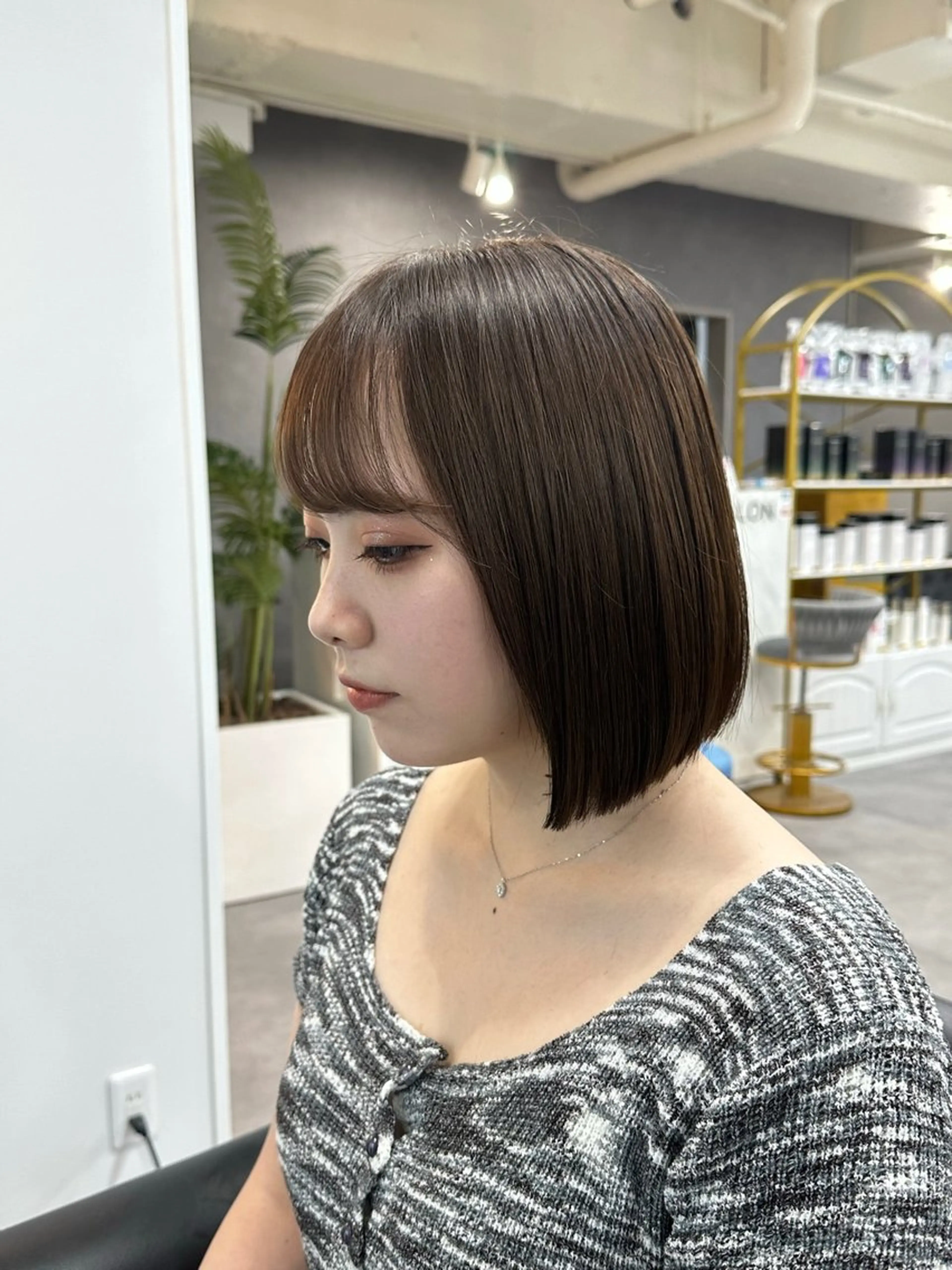 カット＋高彩度カラー(白髪染め可)8900円　月火以外のご予約お願いいたしますの写真