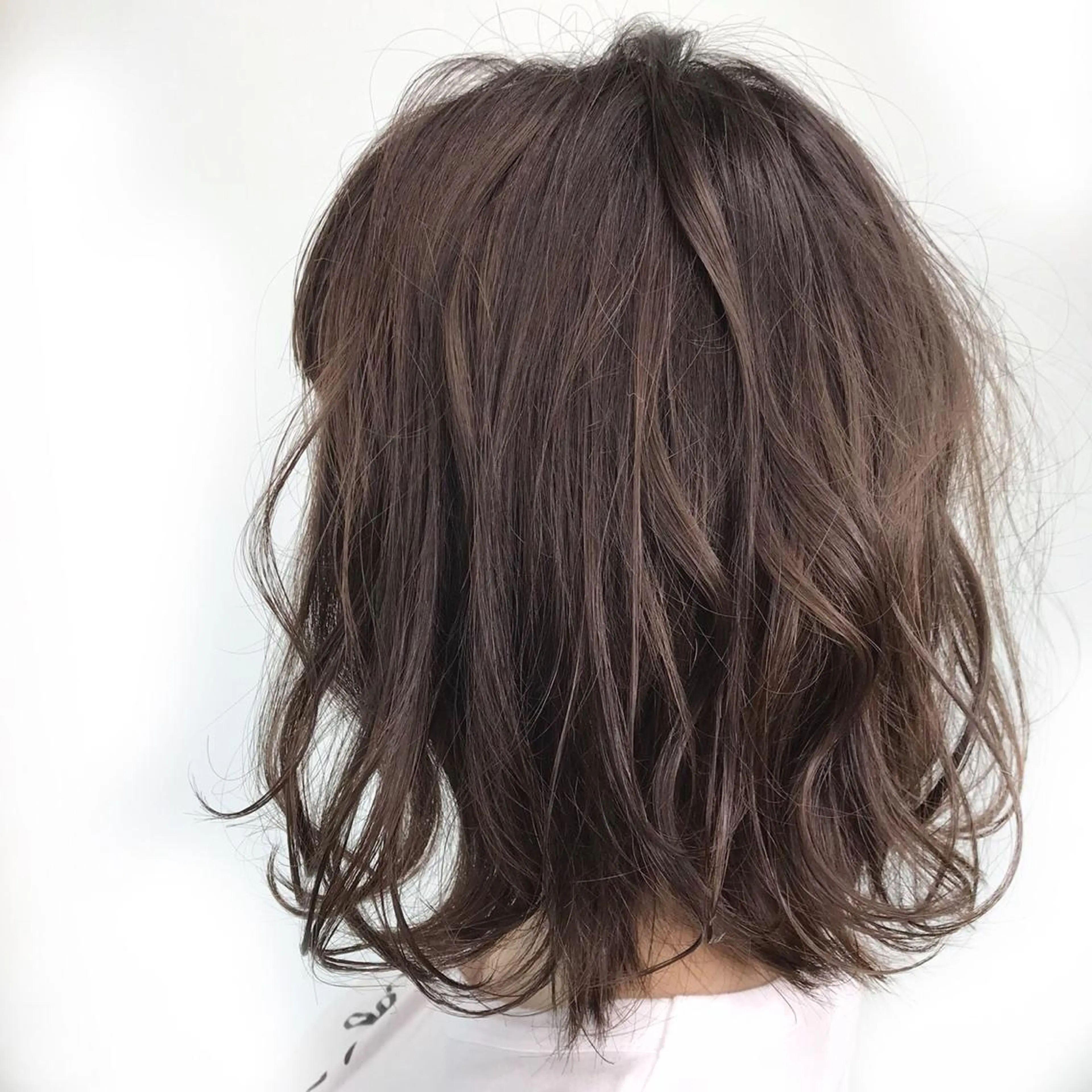 ミディアム カラー パーマ エリア人気No.1 美容室Ash西船橋のヘアスタイル