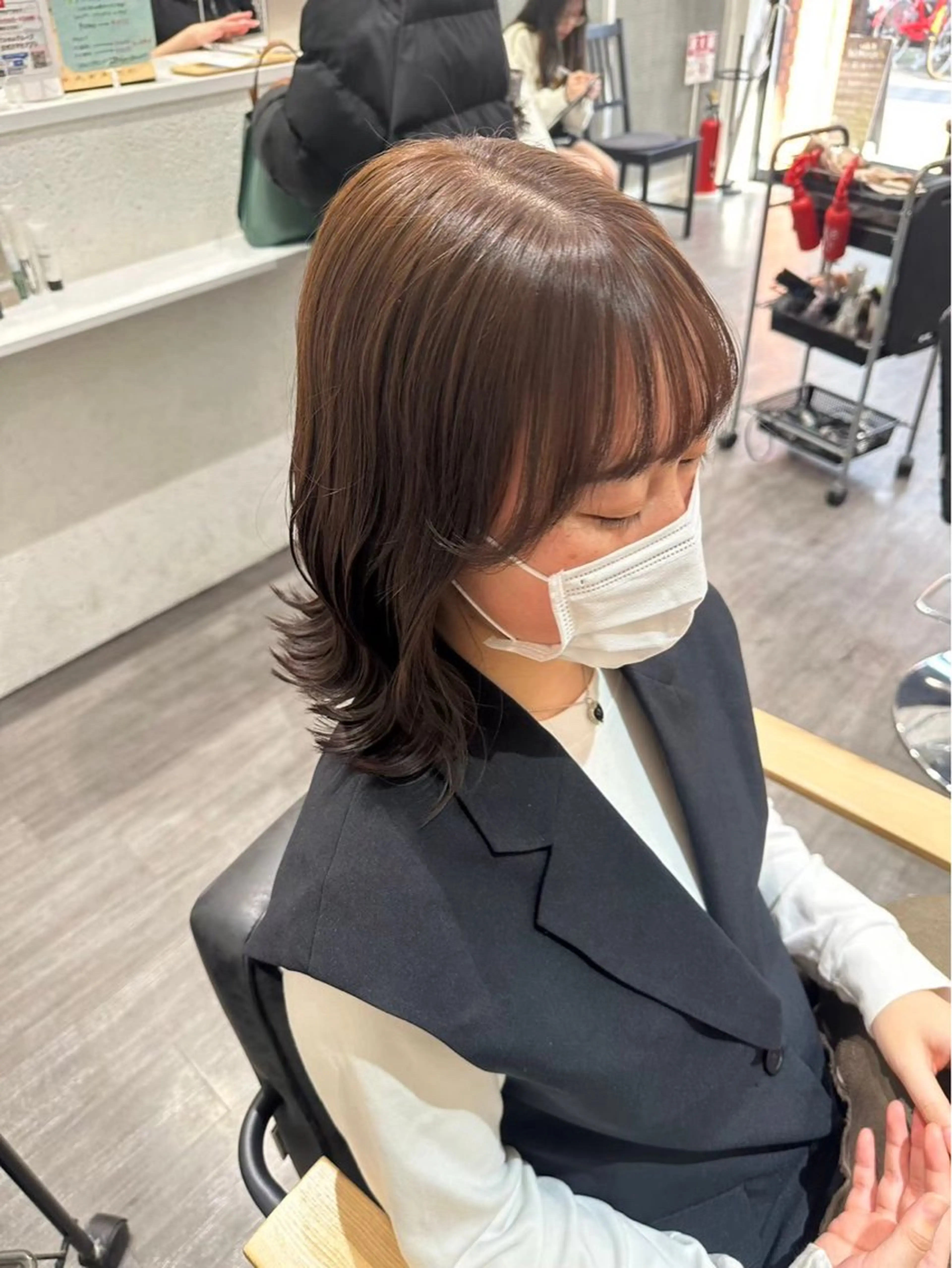 ミディアム cocotte🦋 miyuのヘアスタイル