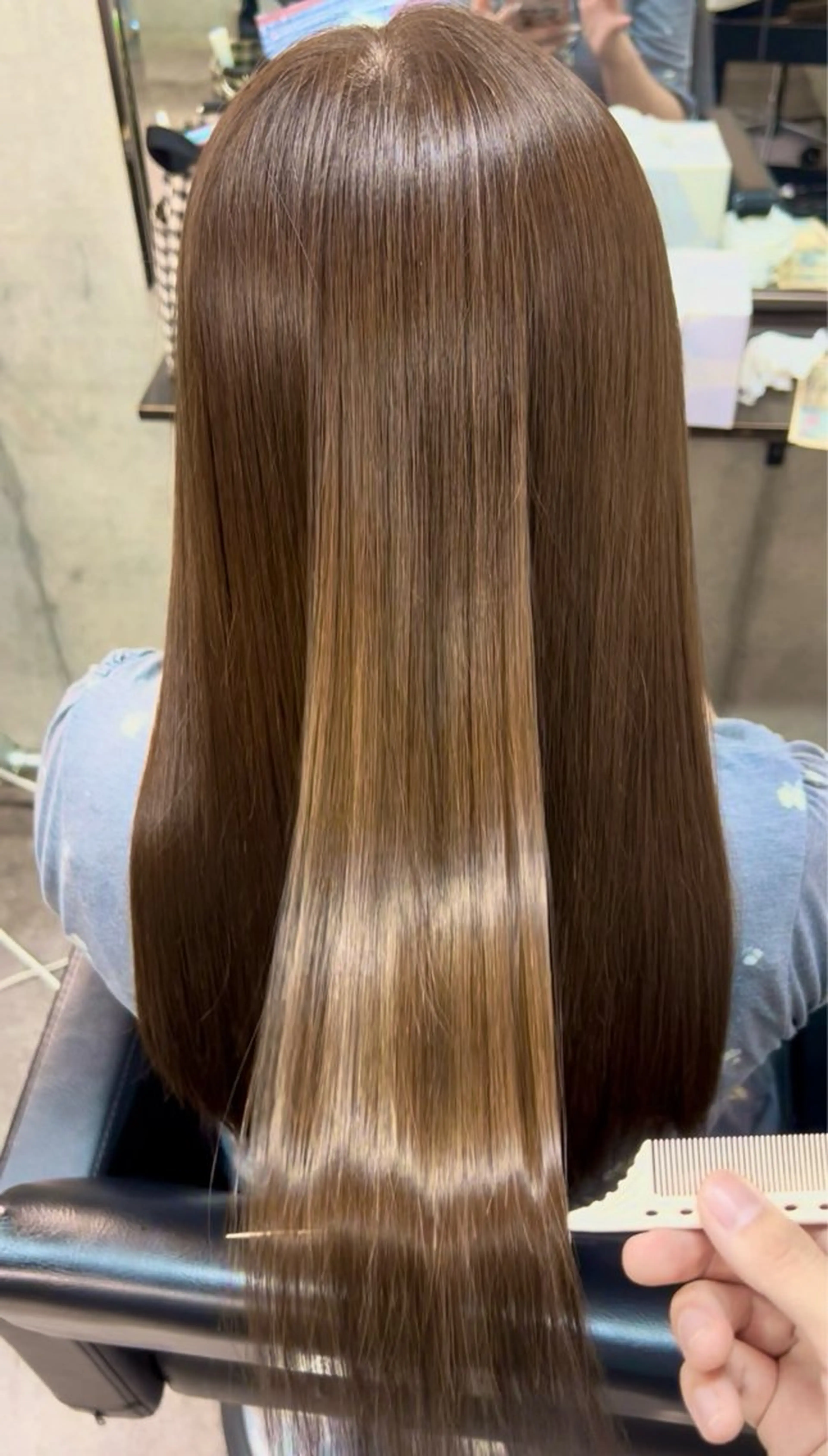 ロング 髪質改善 カット ヘアカラー トリートメント ヘッドスパ ONE EIGHTY 表参道所属・🫧髪質改善 縮毛矯正特化🫧中西のヘアスタイル