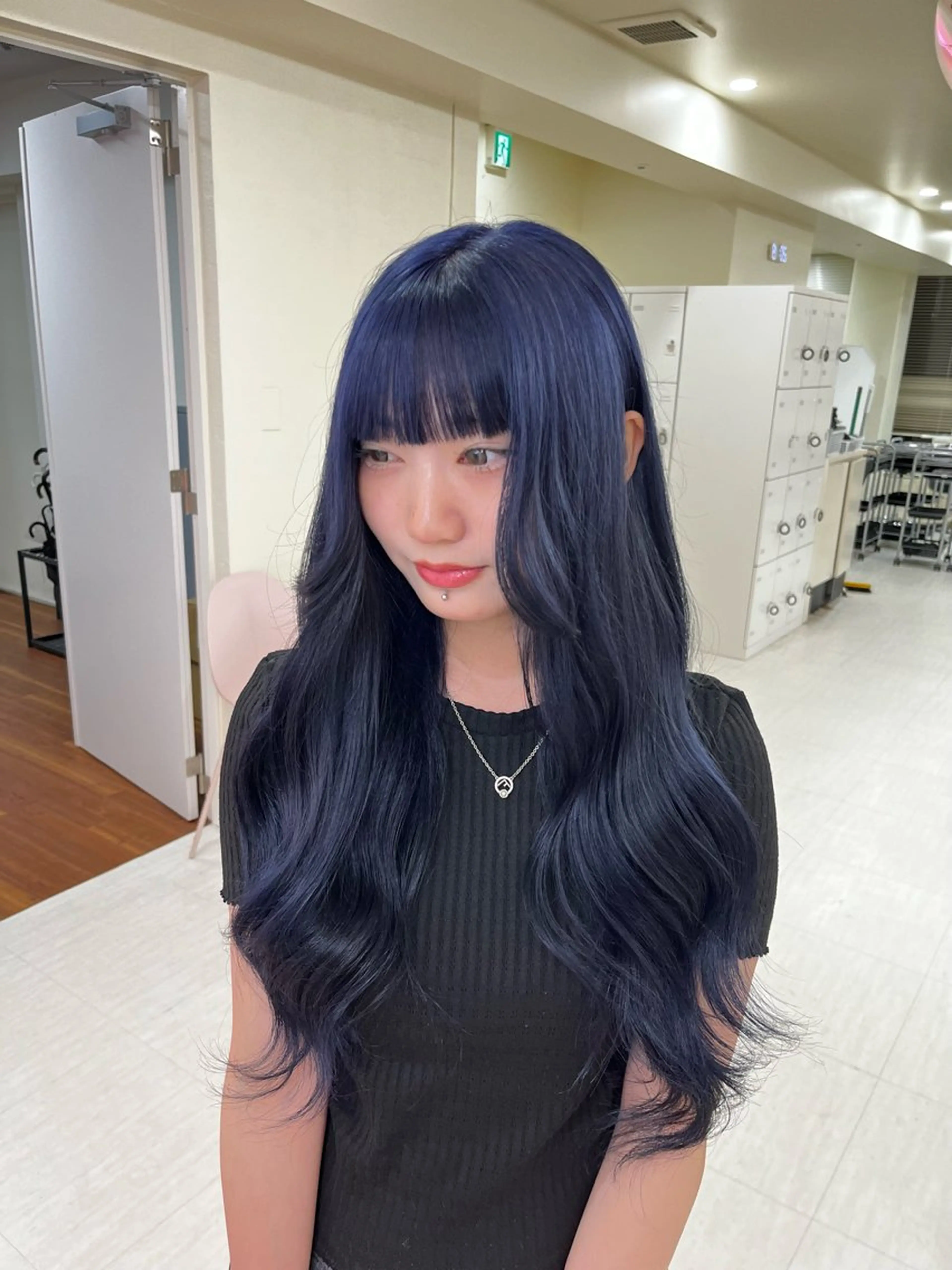 セミロング カラー ヘアカラー 💟RINNA 艶カラー💟のヘアスタイル