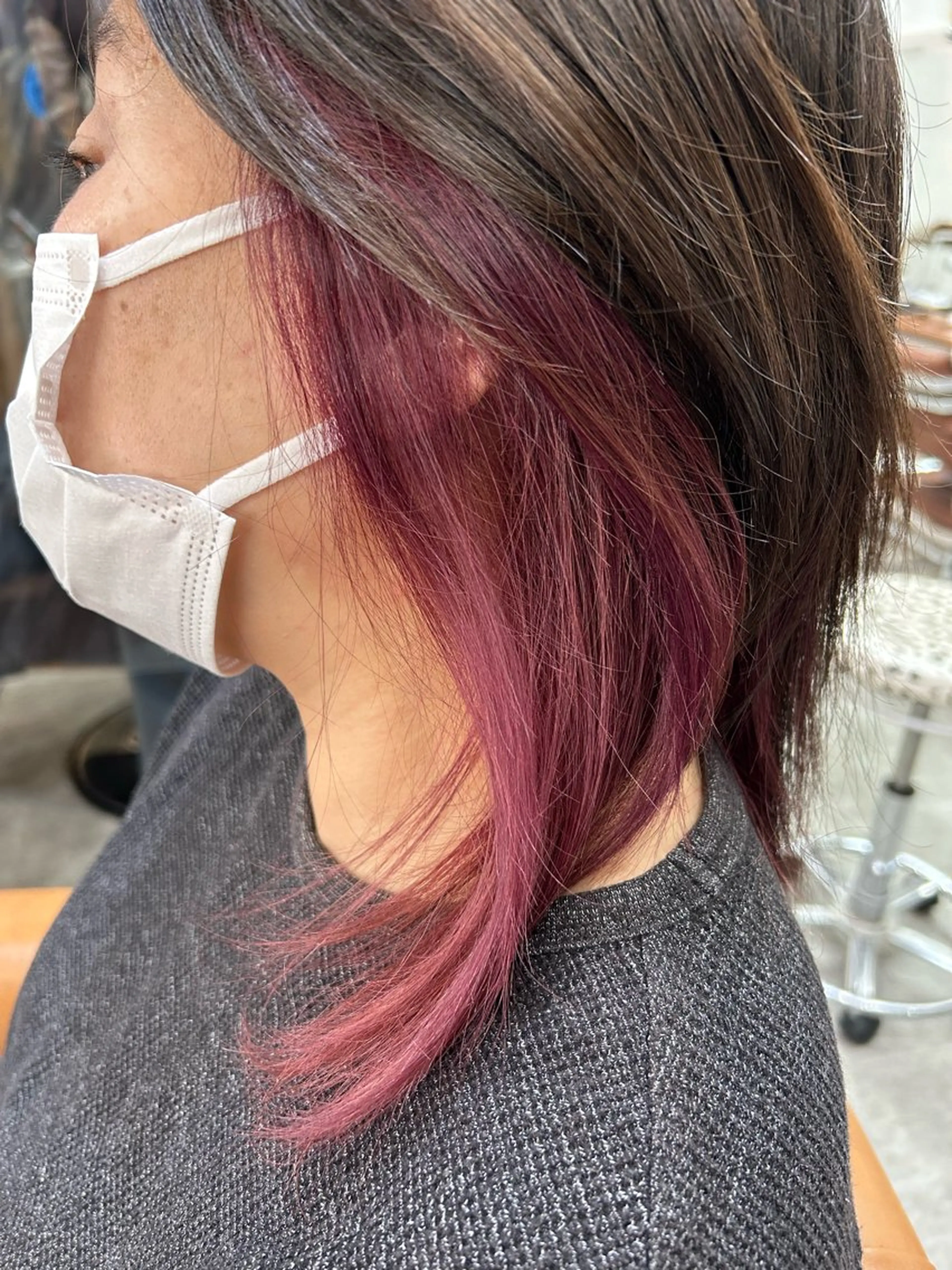カラー おおた きょうかのヘアスタイル