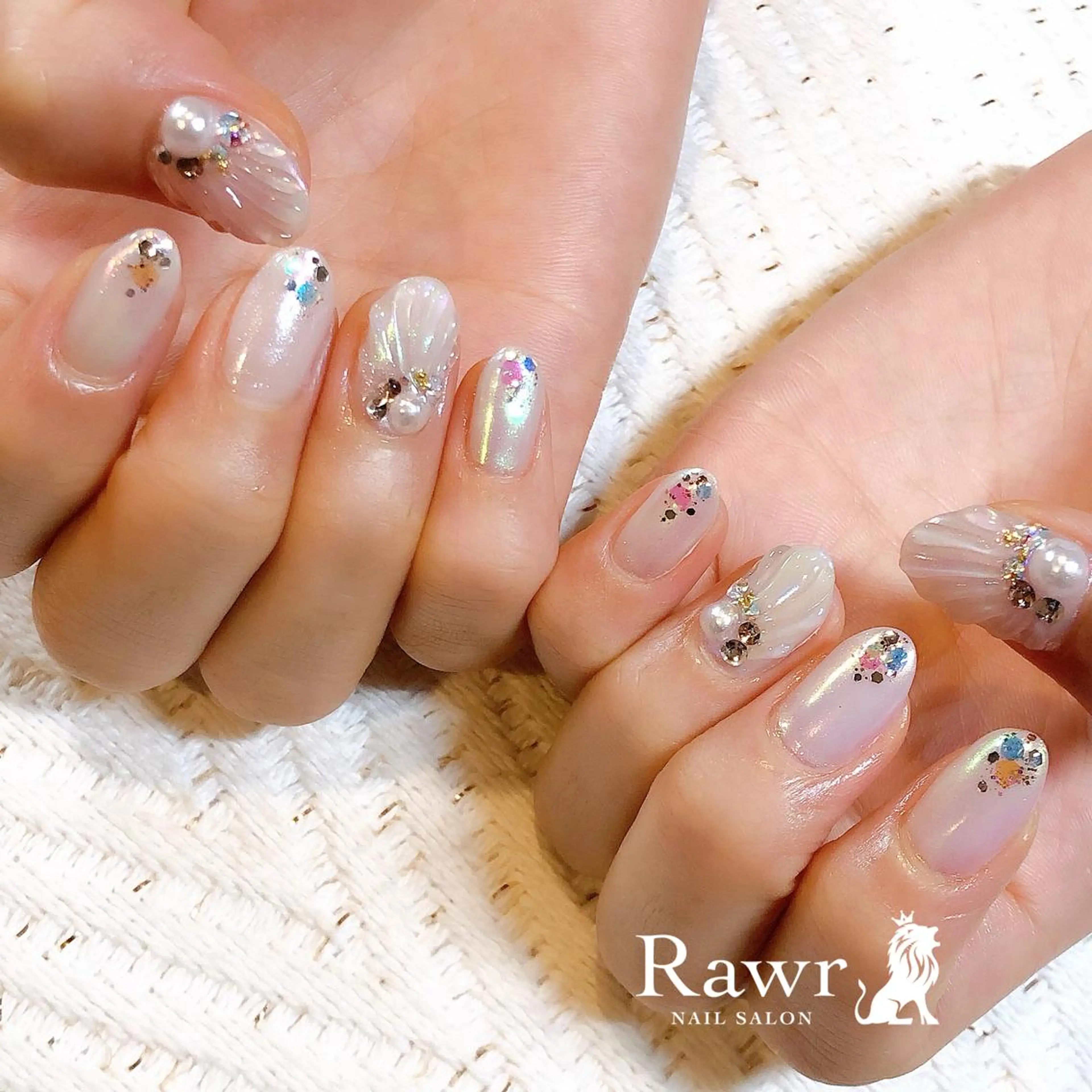 ネイル ハンドネイル Rawr / saoriのネイルデザイン