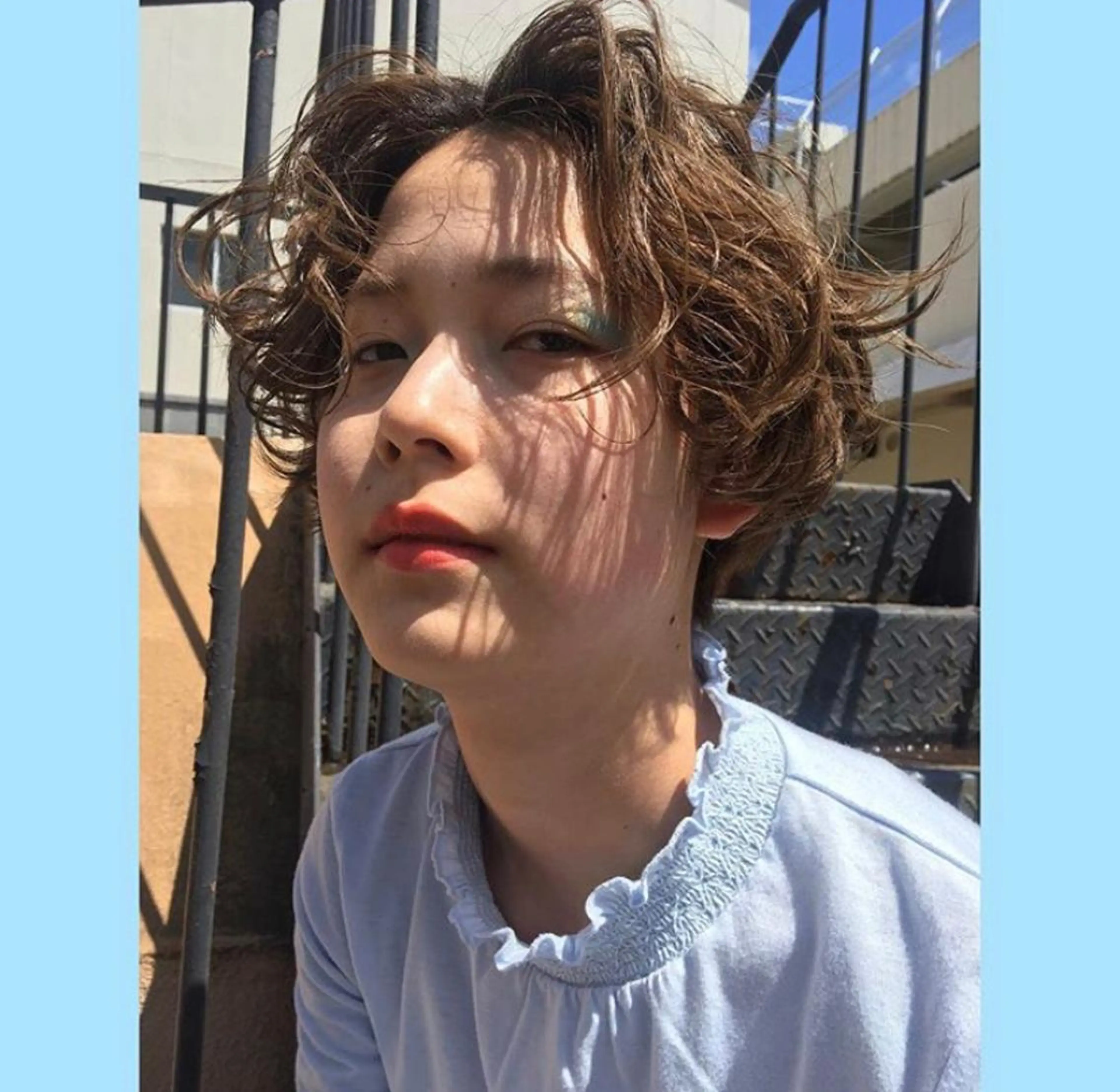 カラー 透明感カラー オーガニックカラー カット 桃果 momokaのヘアスタイル