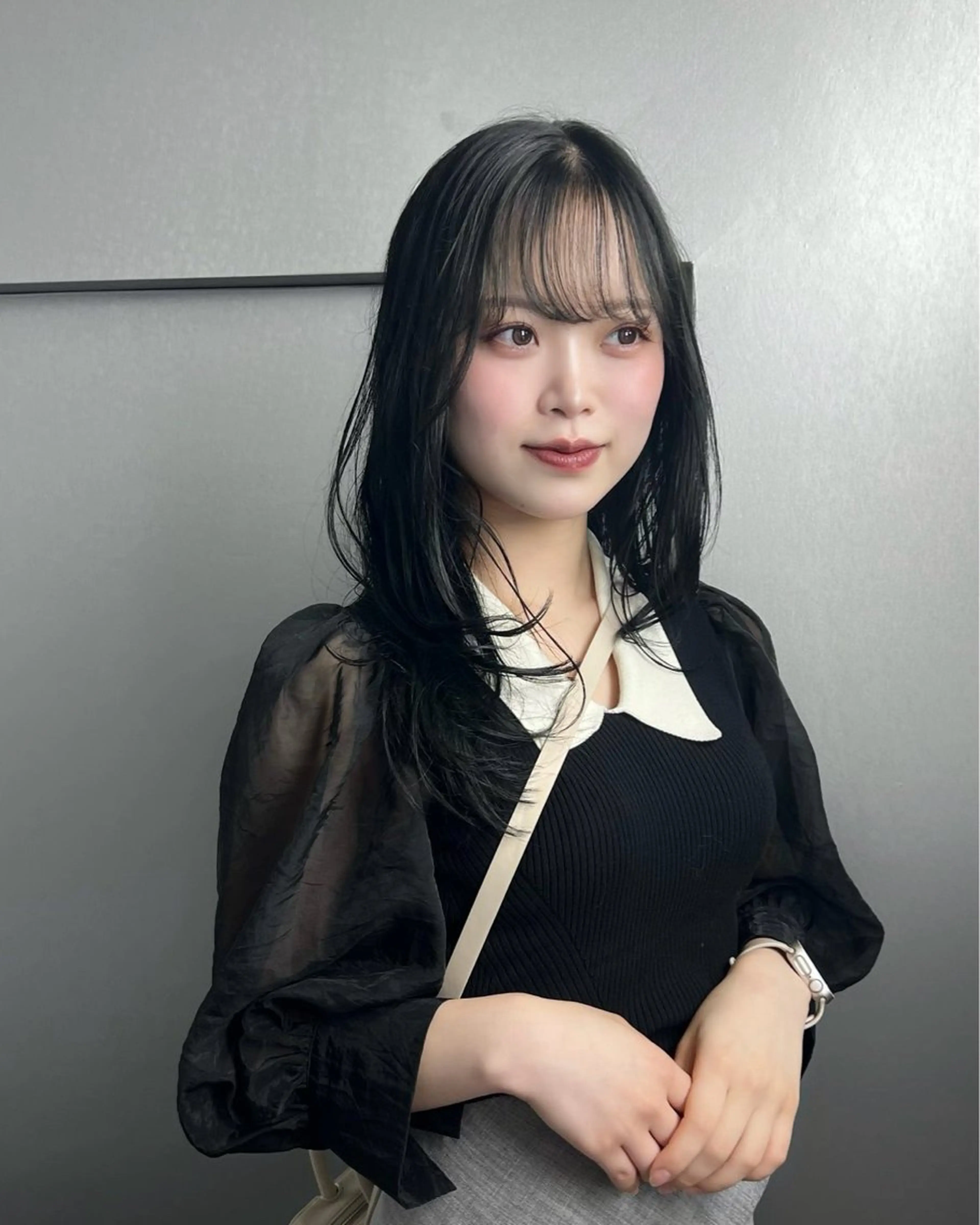 艶髪ワンカラー🩶+無料トリートメント💖＋コテorアイロン仕上げ✨の写真